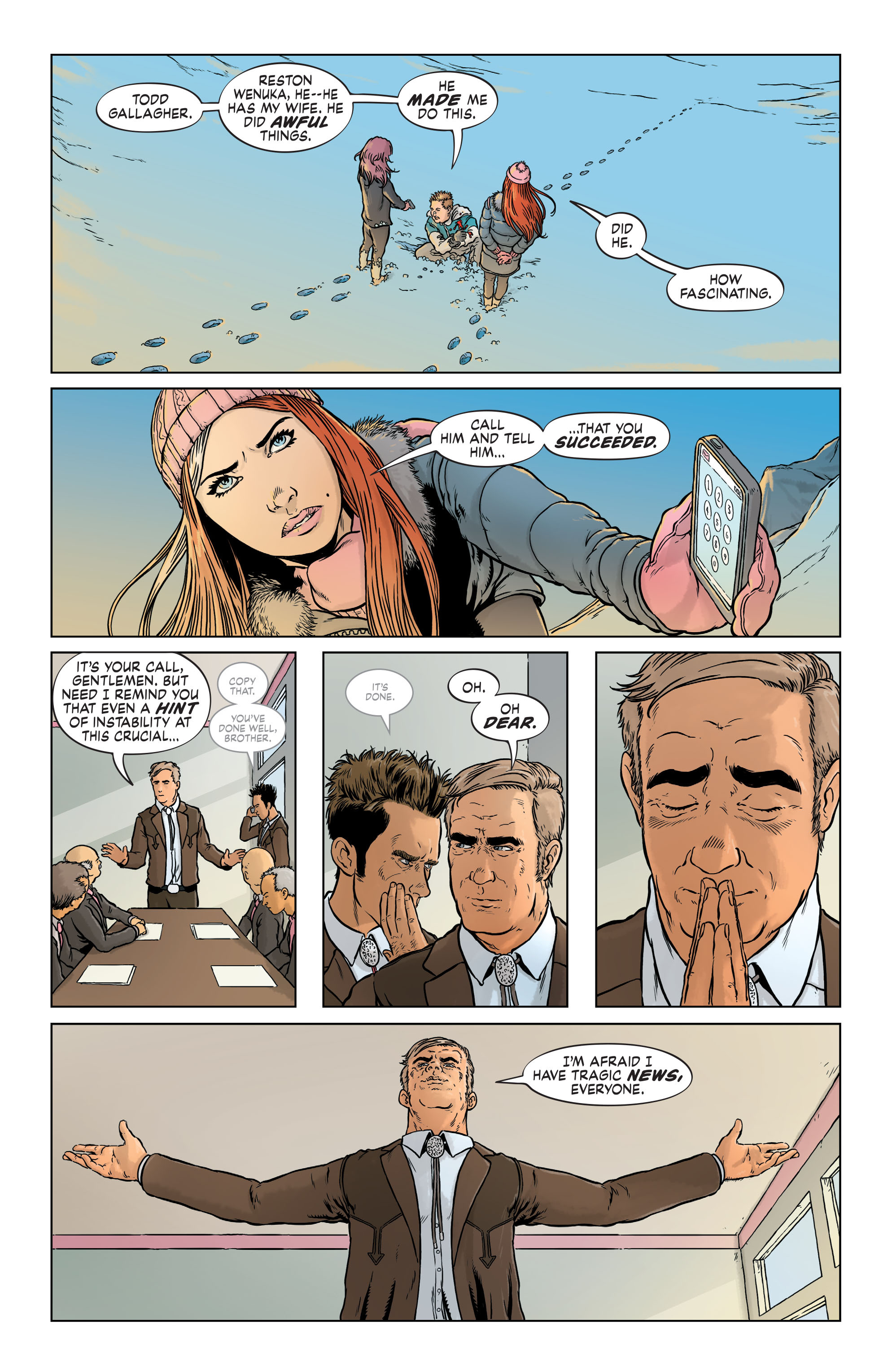Read online Clean Room comic -  Issue #11 - 17