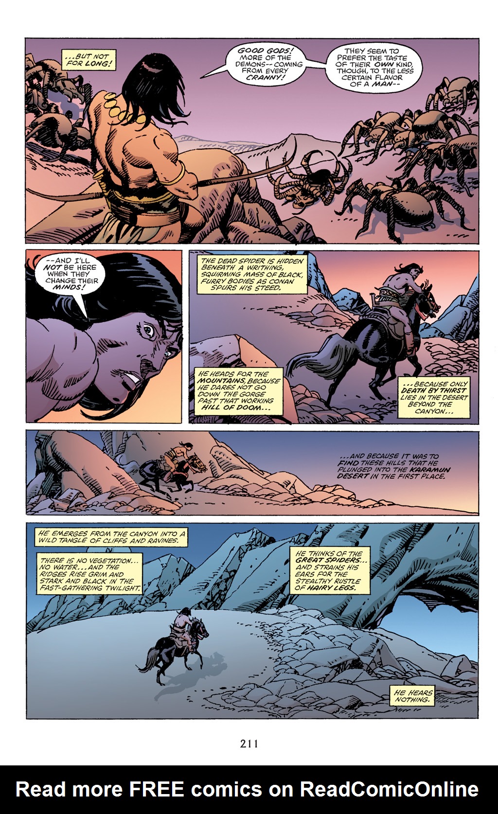 Read online The Chronicles of Conan comic -  Issue # TPB 17 (Part 2) - 110