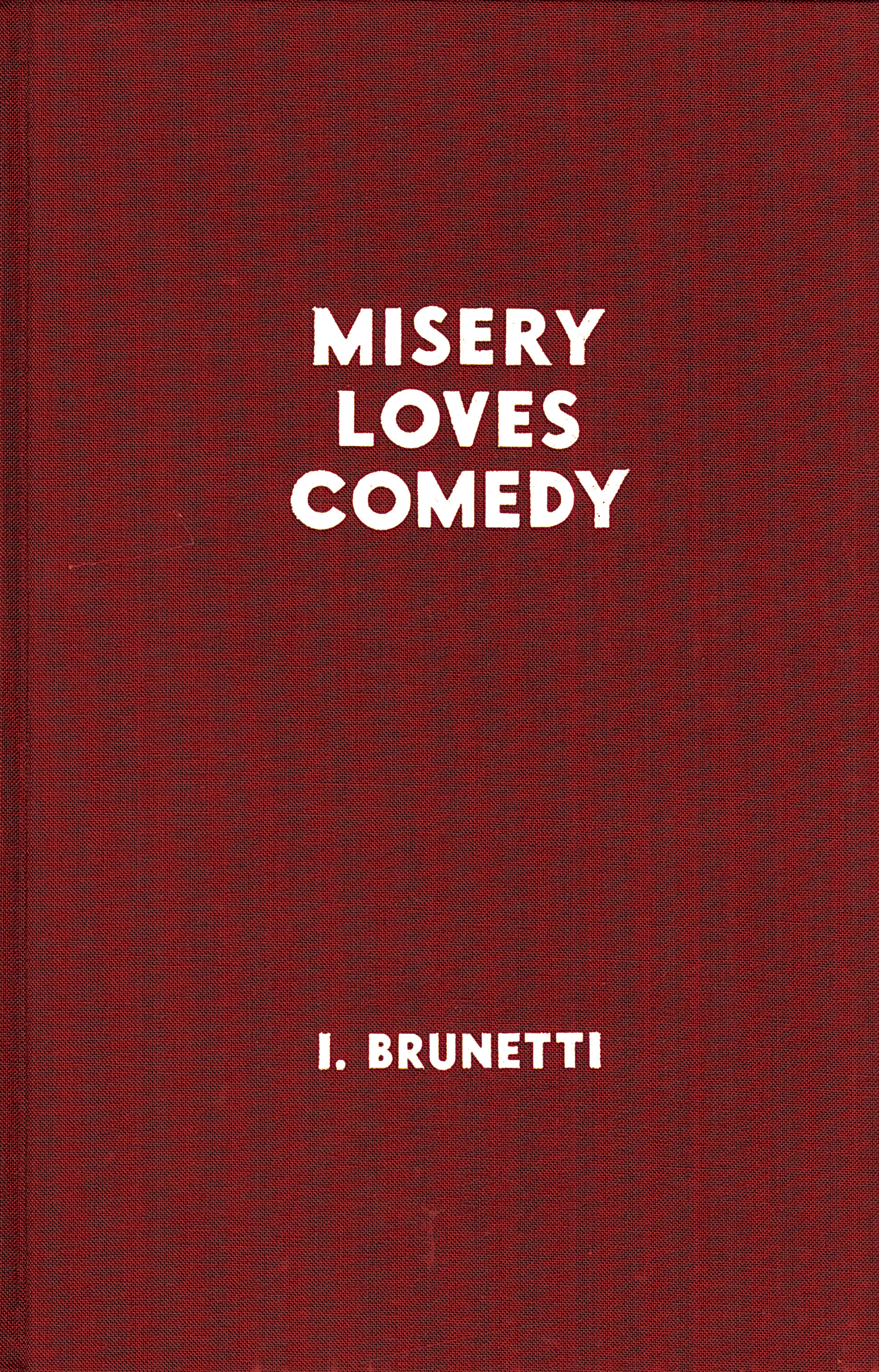 Read online Misery Loves Comedy comic -  Issue # TPB (Part 1) - 1