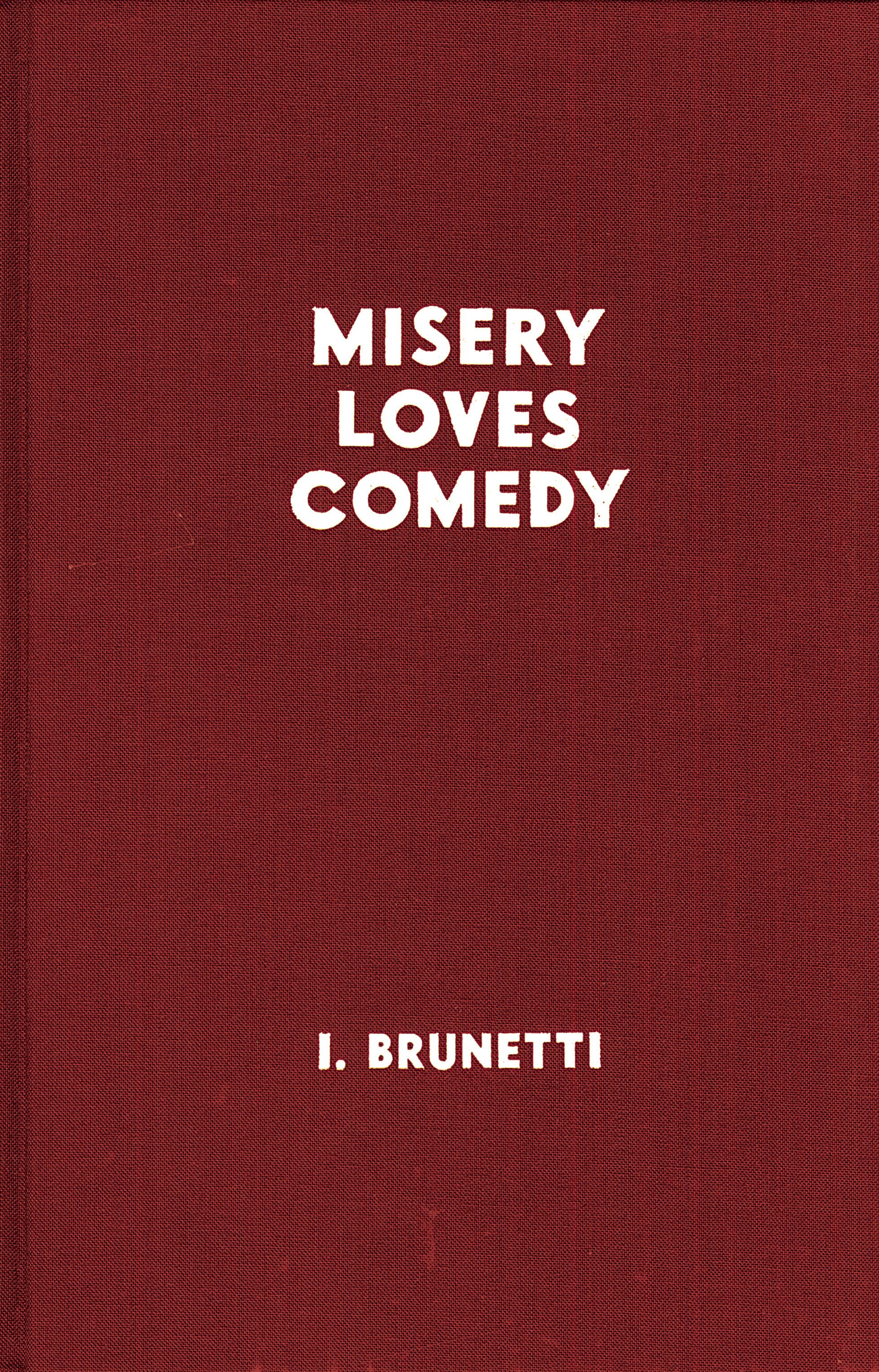 Read online Misery Loves Comedy comic -  Issue # TPB (Part 1) - 1