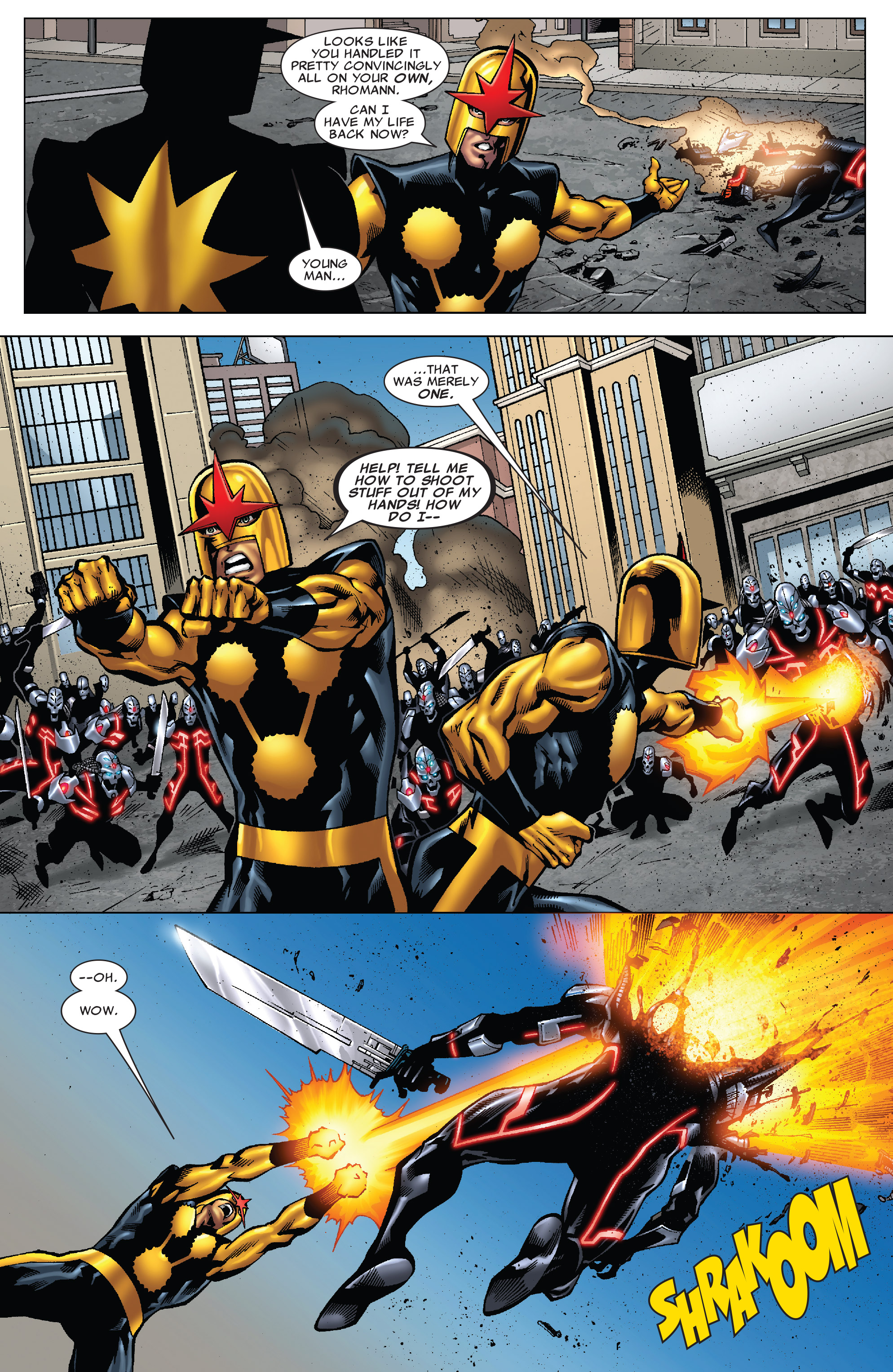 Read online Nova (2007) comic -  Issue # Annual 1 - 22
