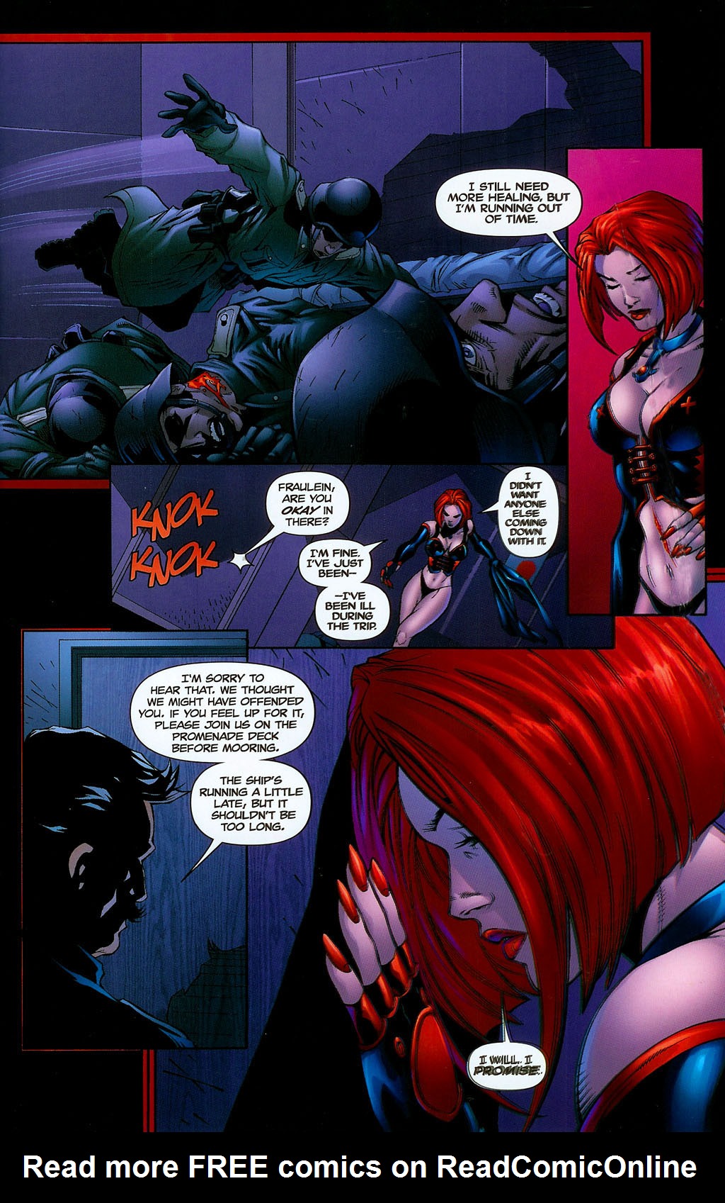 Read online BloodRayne: Skies Afire comic -  Issue #1 - 22