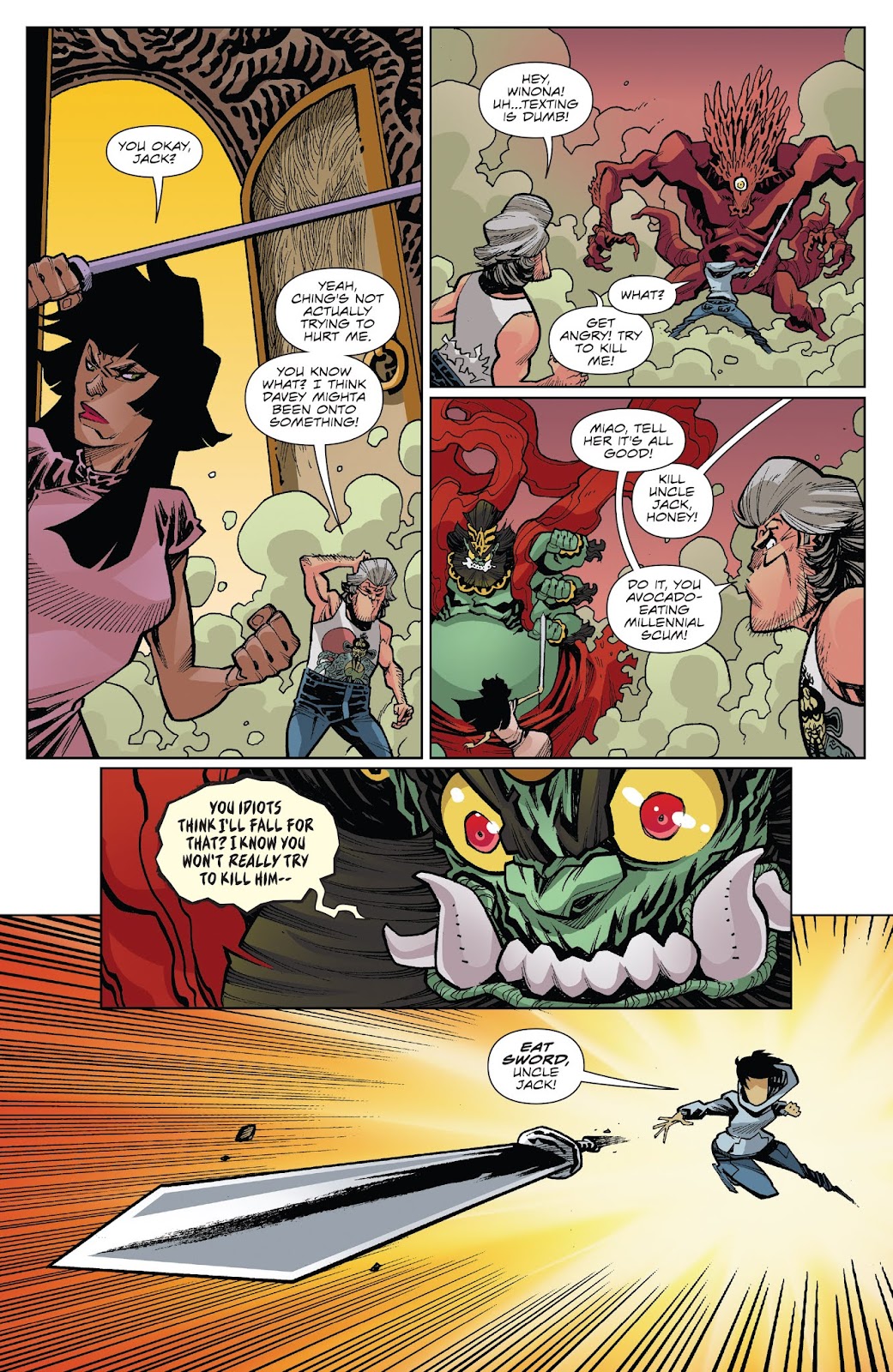 Big Trouble in Little China: Old Man Jack issue 9 - Page 21