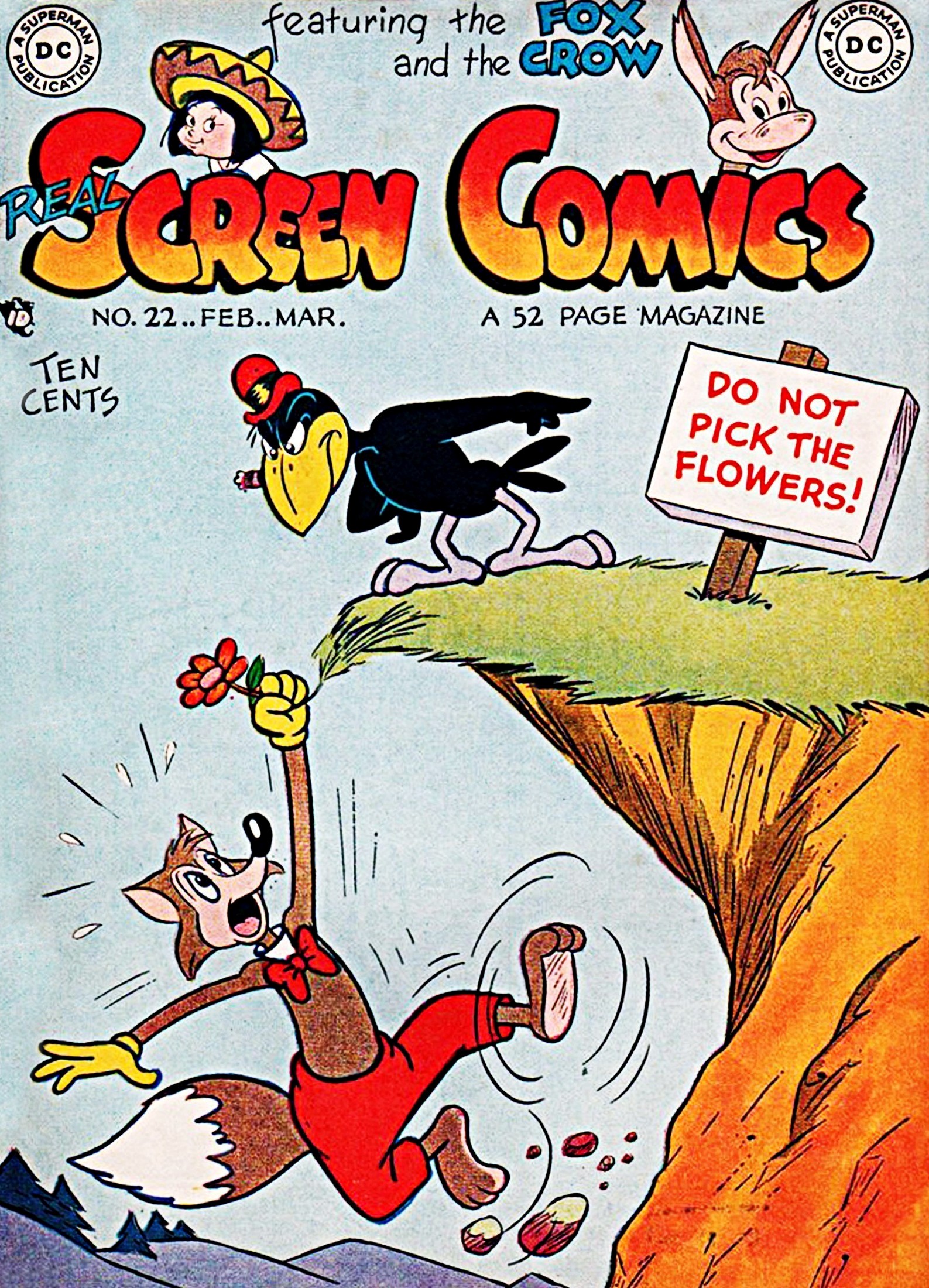 Read online Real Screen Comics comic -  Issue #22 - 1