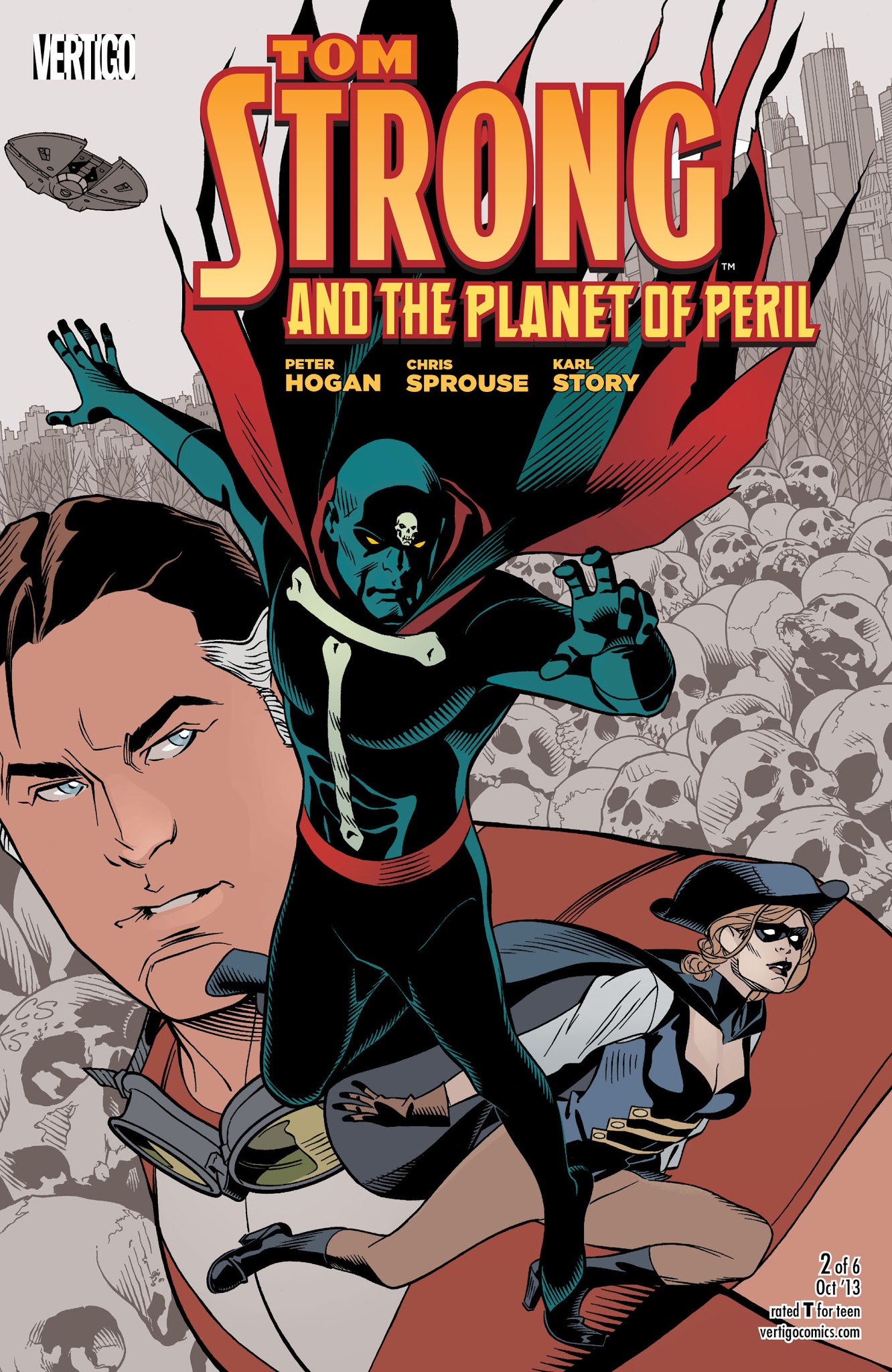 Read online Tom Strong and the Planet of Peril comic -  Issue #2 - 1
