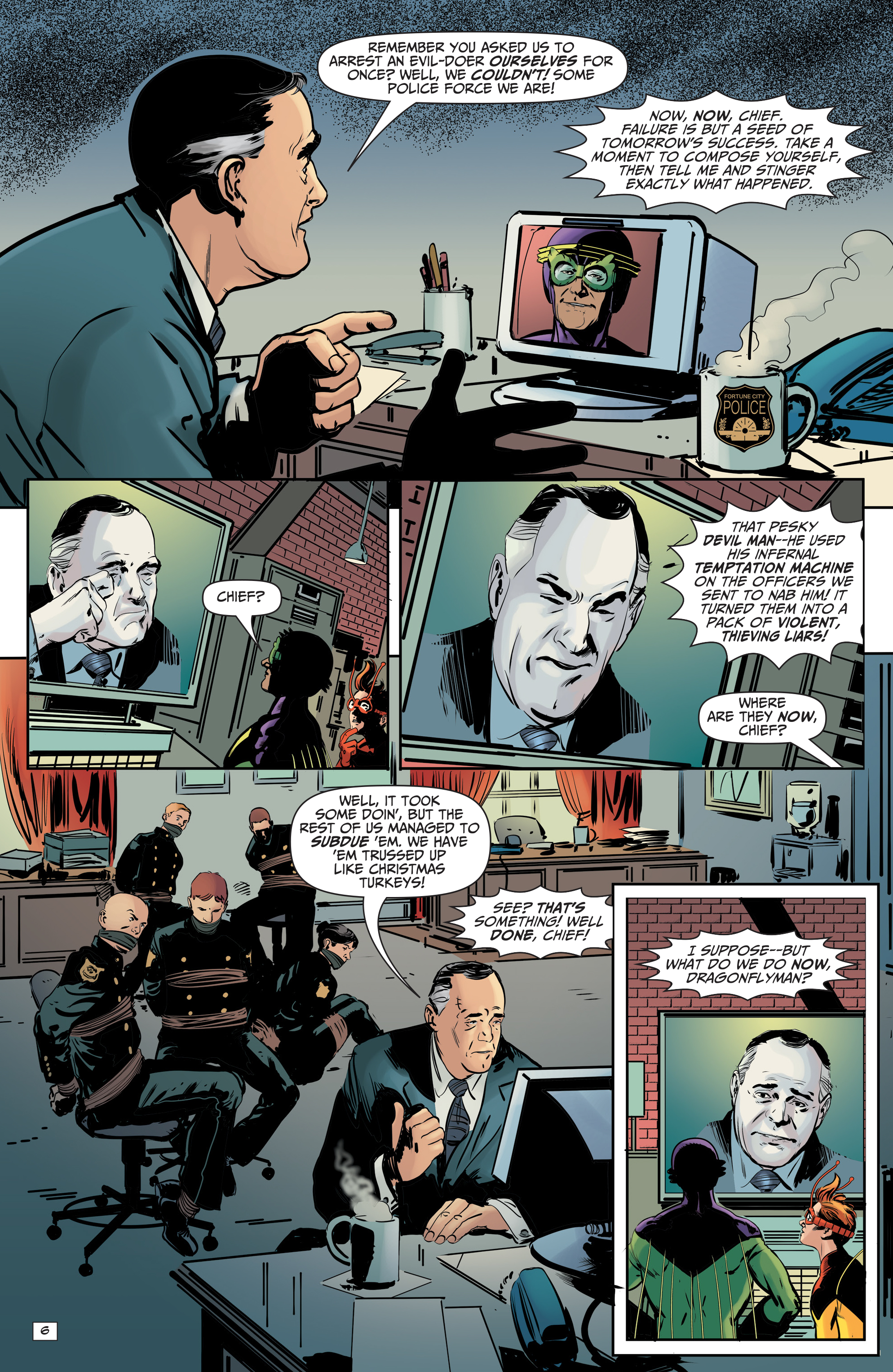 Read online Dragonfly & Dragonflyman comic -  Issue #4 - 8