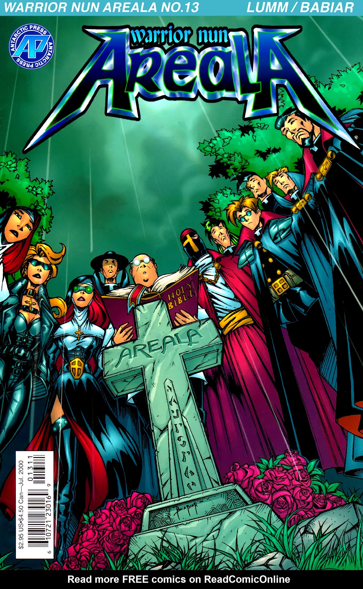 Read online Warrior Nun Areala (1999) comic -  Issue #13 - 1