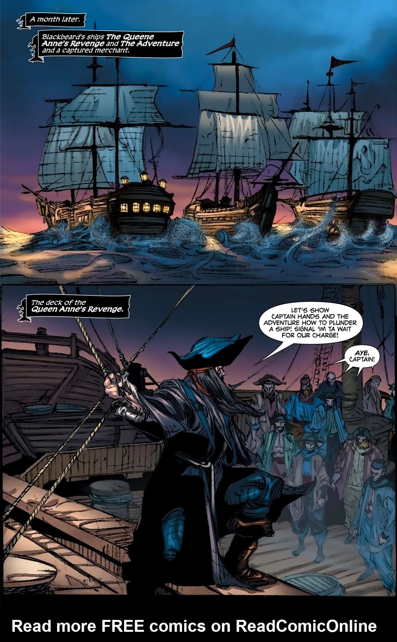 Read online Blackbeard: Legend of the Pyrate King comic -  Issue #6 - 21