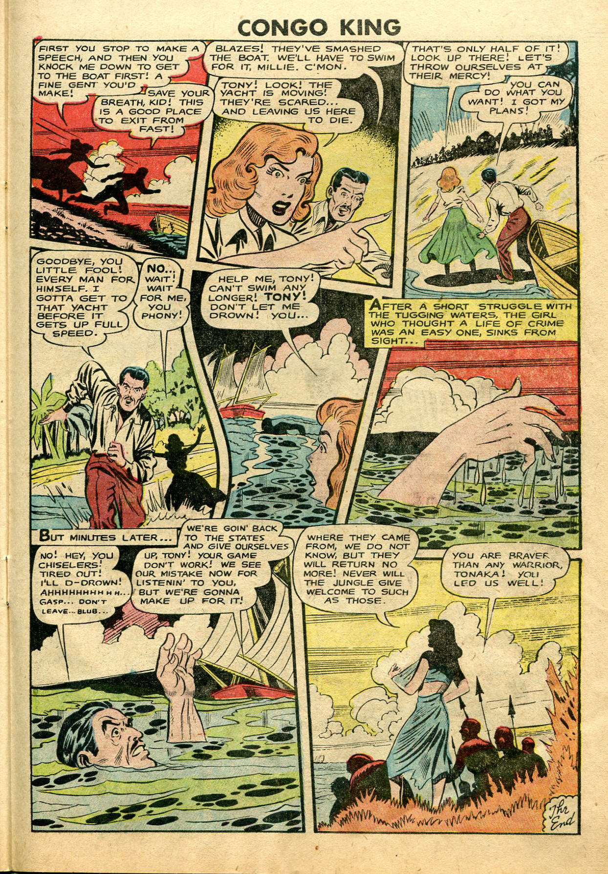 Read online Jungle Jo (1950) comic -  Issue # Full - 27