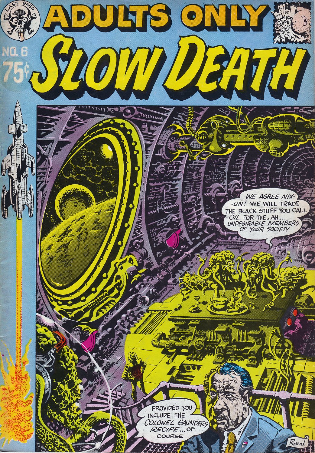 Read online Slow Death comic -  Issue #6 - 1