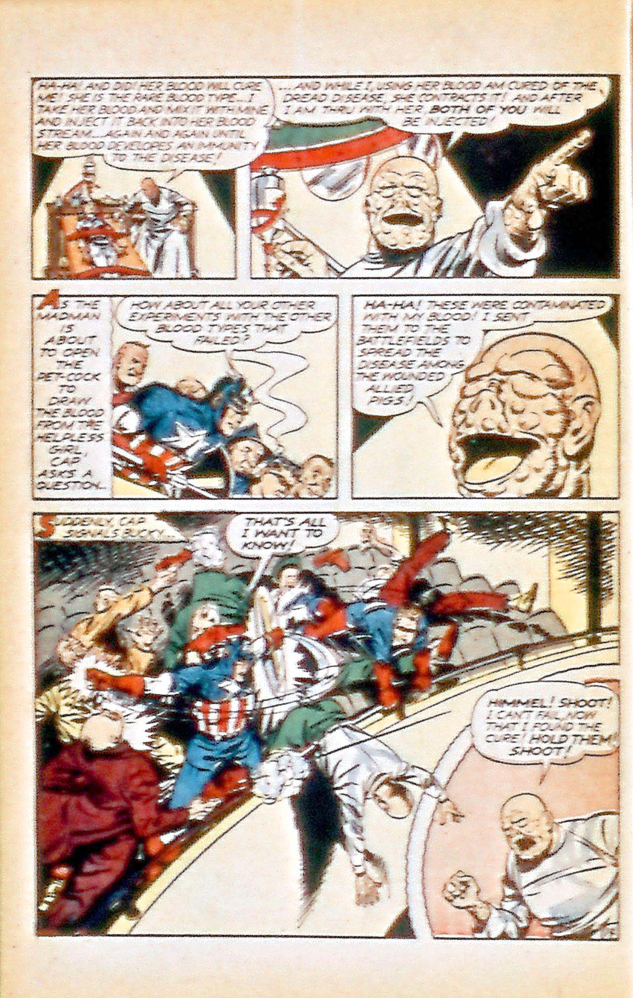 Read online Captain America Comics comic -  Issue #36 - 16
