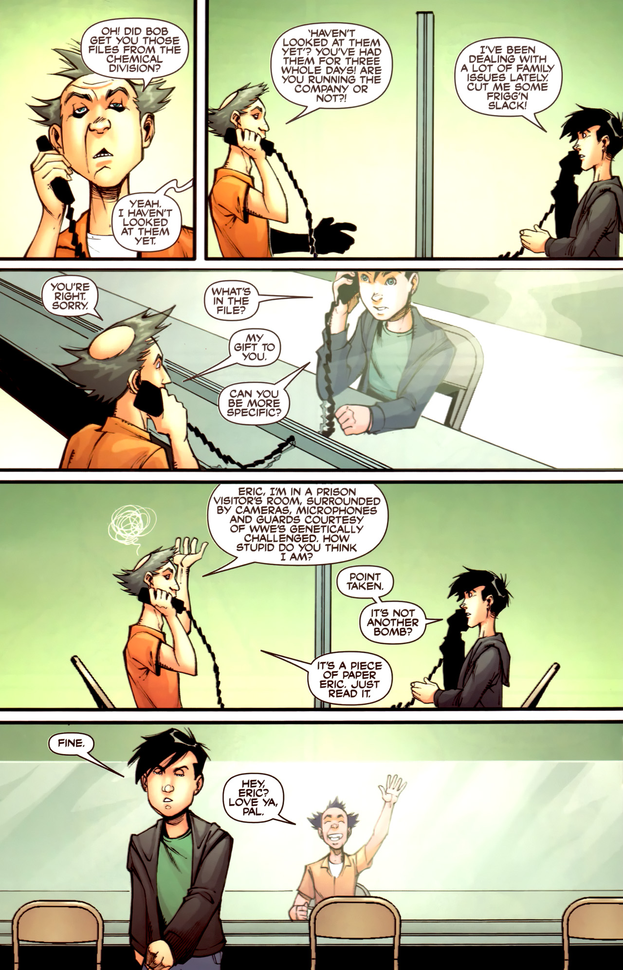 Read online Abyss: Family Issues comic -  Issue #2 - 22