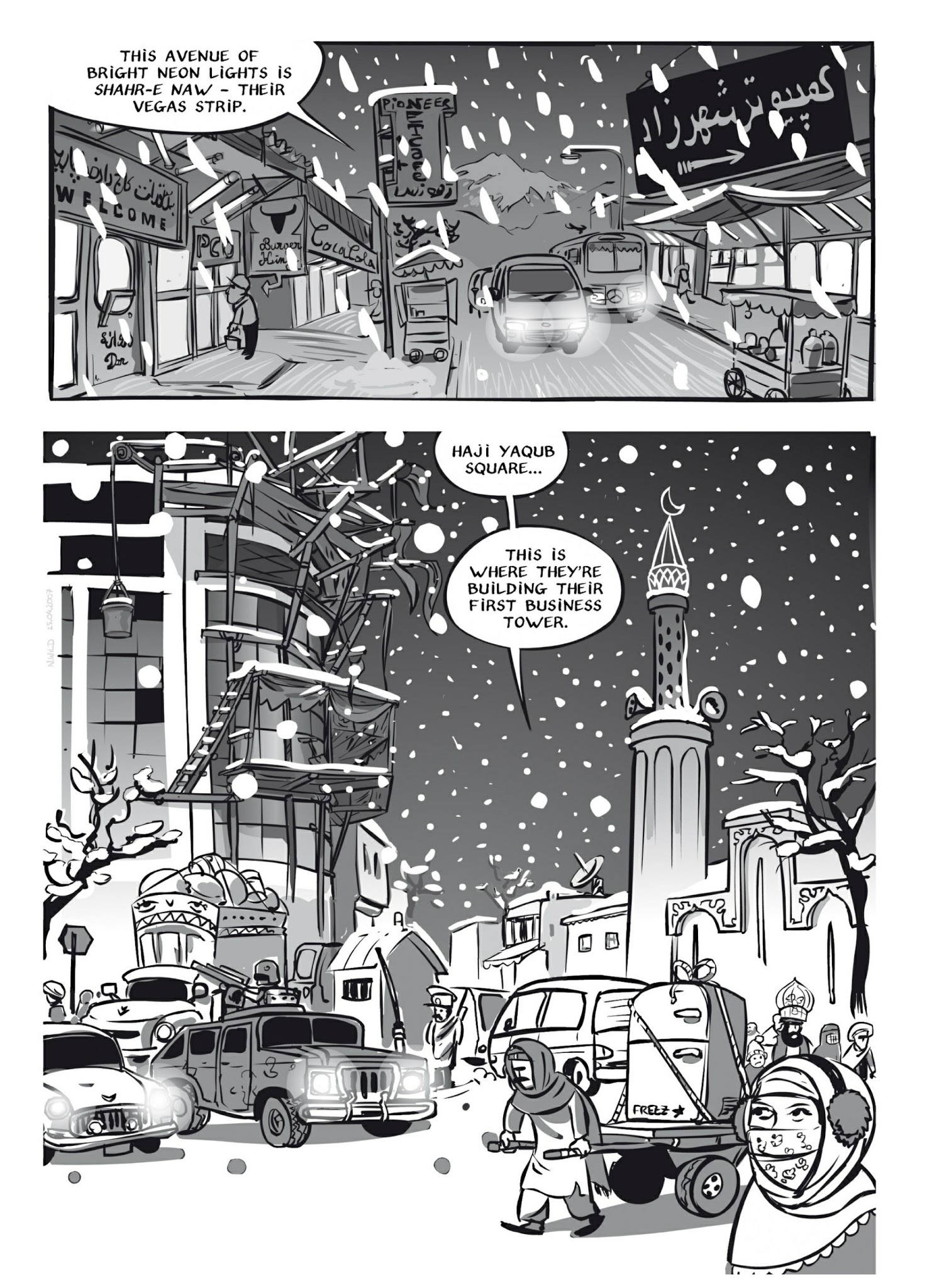 Read online Kabul Disco: How I Managed Not to be Abducted in Afghanistan comic -  Issue # TPB - 16