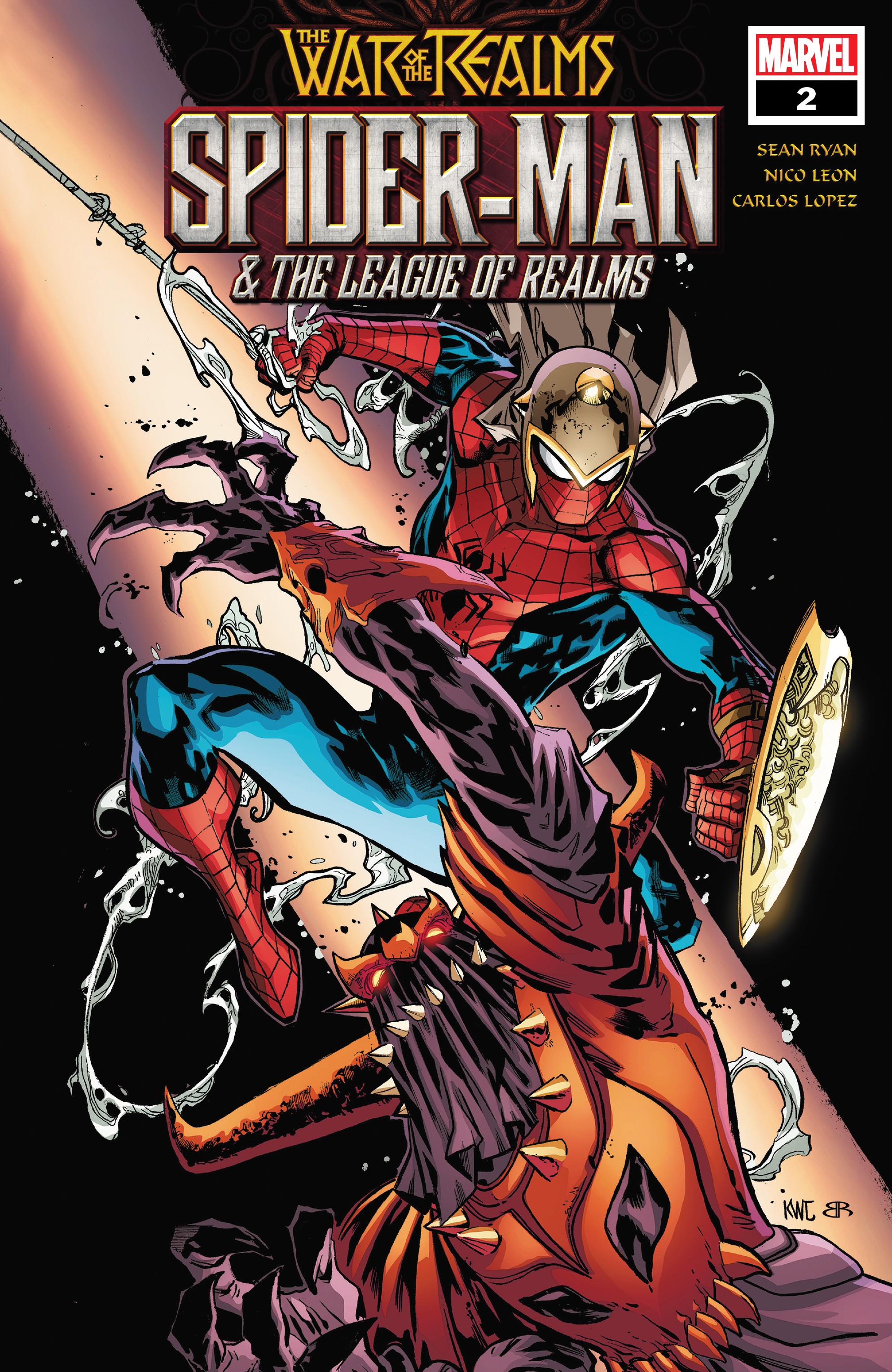 Read online War of the Realms: Spider-Man & the League of Realms comic -  Issue #2 - 1