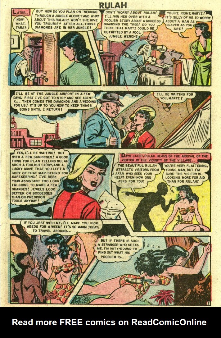 Read online Rulah - Jungle Goddess comic -  Issue #23 - 13