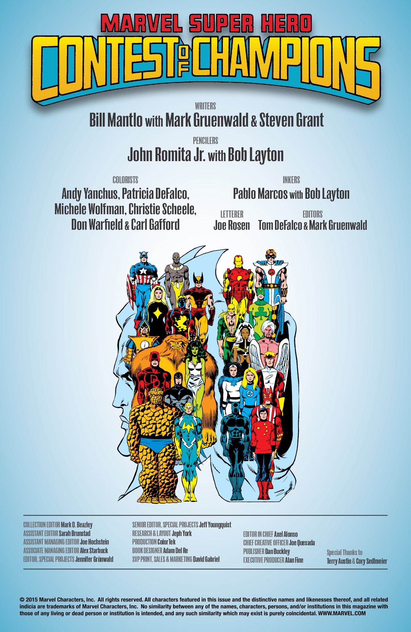 Read online Marvel Super Hero Contest of Champions comic -  Issue # _TPB - 2