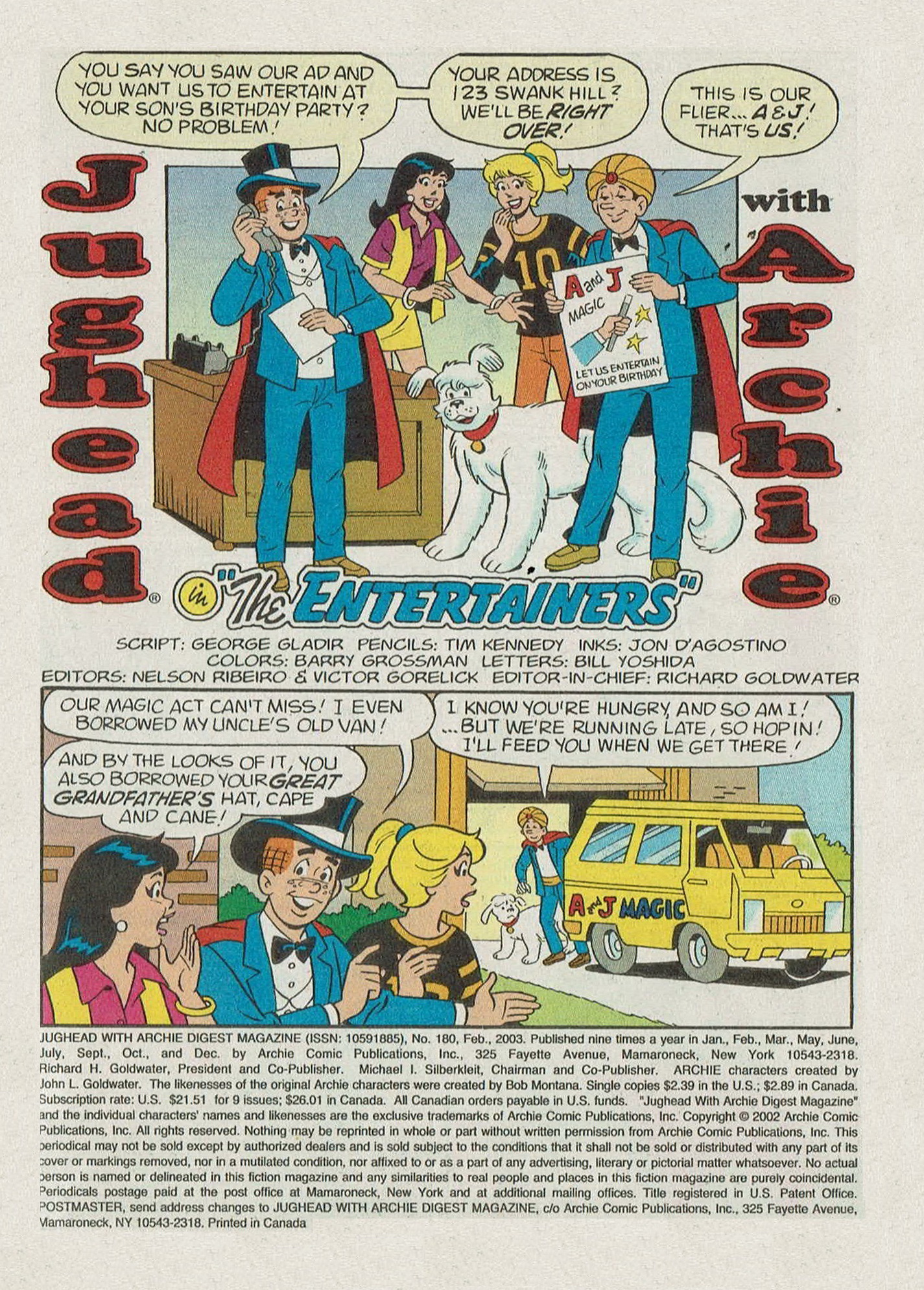 Read online Jughead with Archie Digest Magazine comic -  Issue #180 - 3