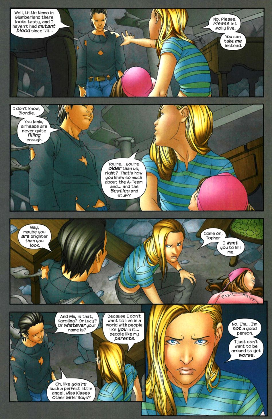 Read online Runaways (2003) comic -  Issue #10 - 19