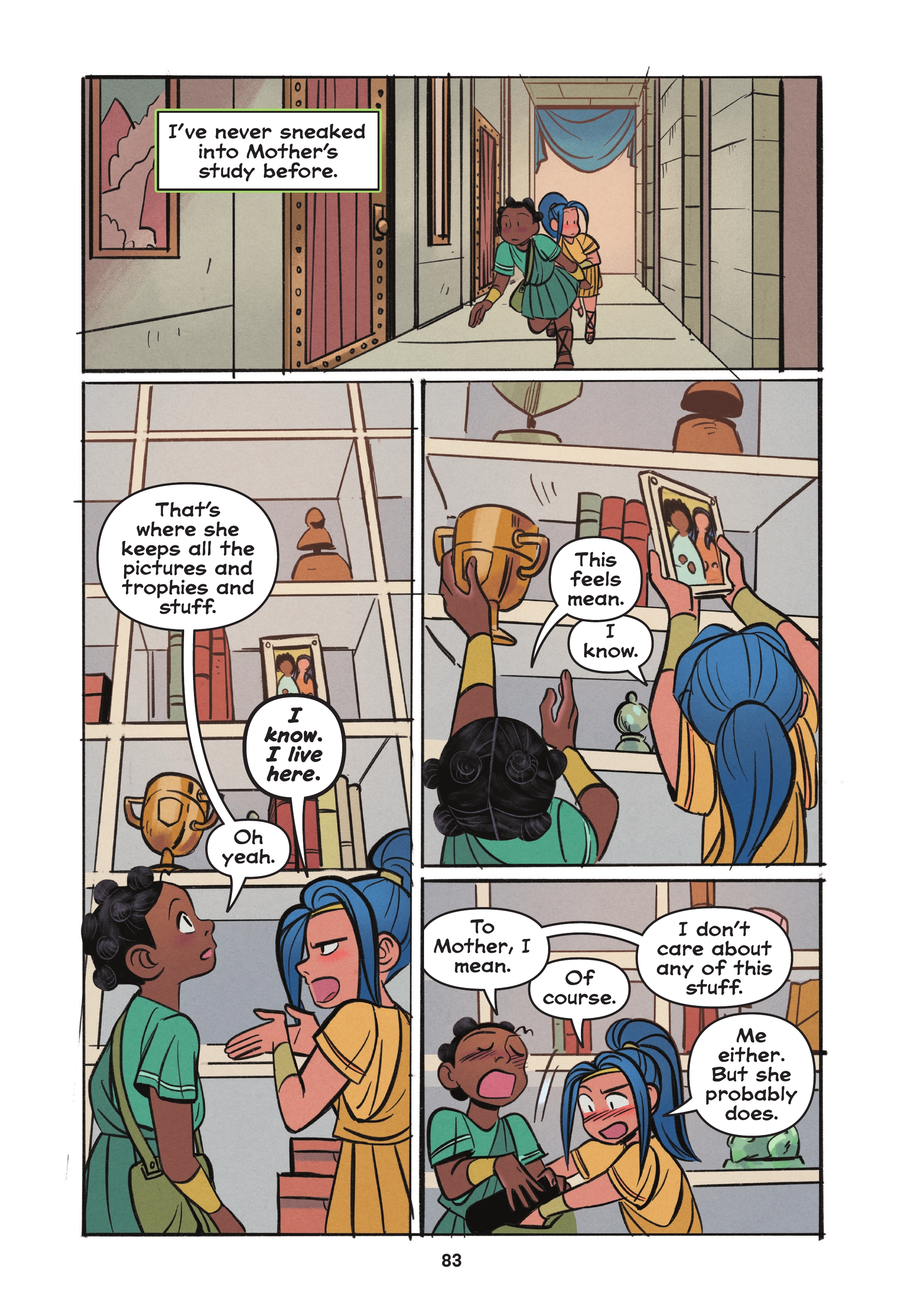 Read online Diana and Nubia: Princesses of the Amazons comic -  Issue # TPB (Part 1) - 81