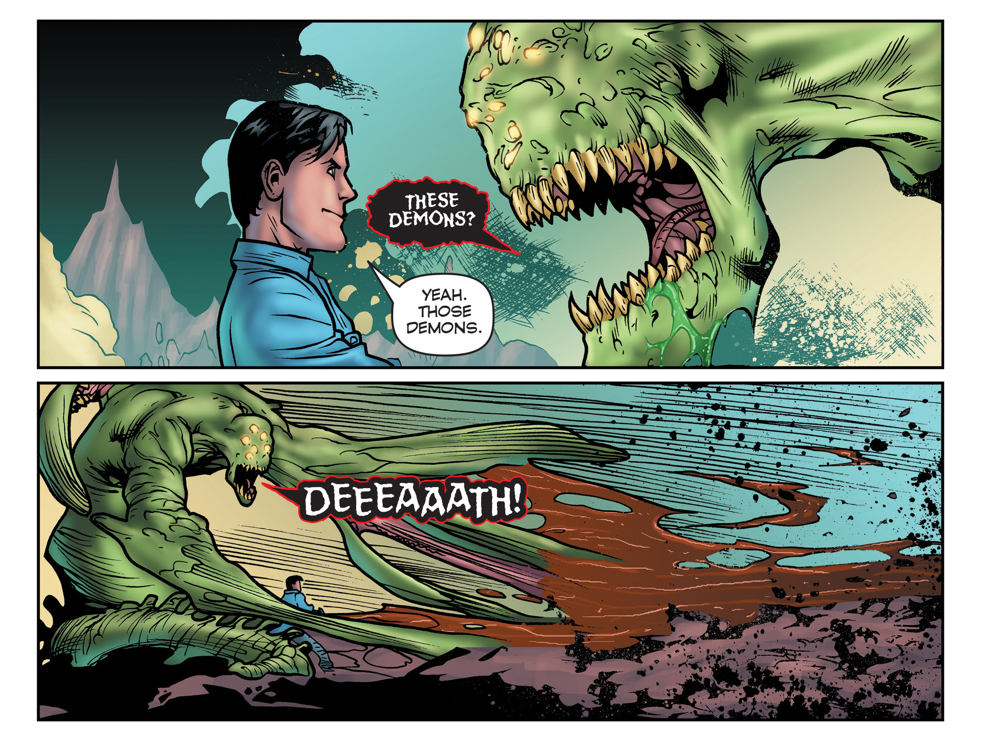 Read online Evil Dead 2: Beyond Dead By Dawn comic -  Issue #5 - 22