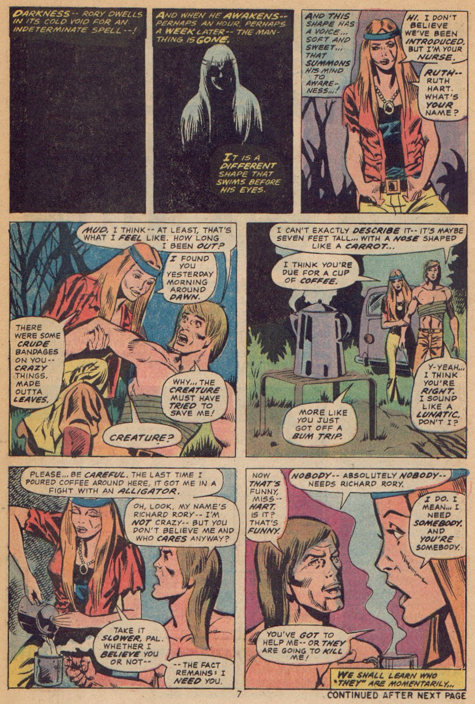Read online Man-Thing (1974) comic -  Issue #2 - 6