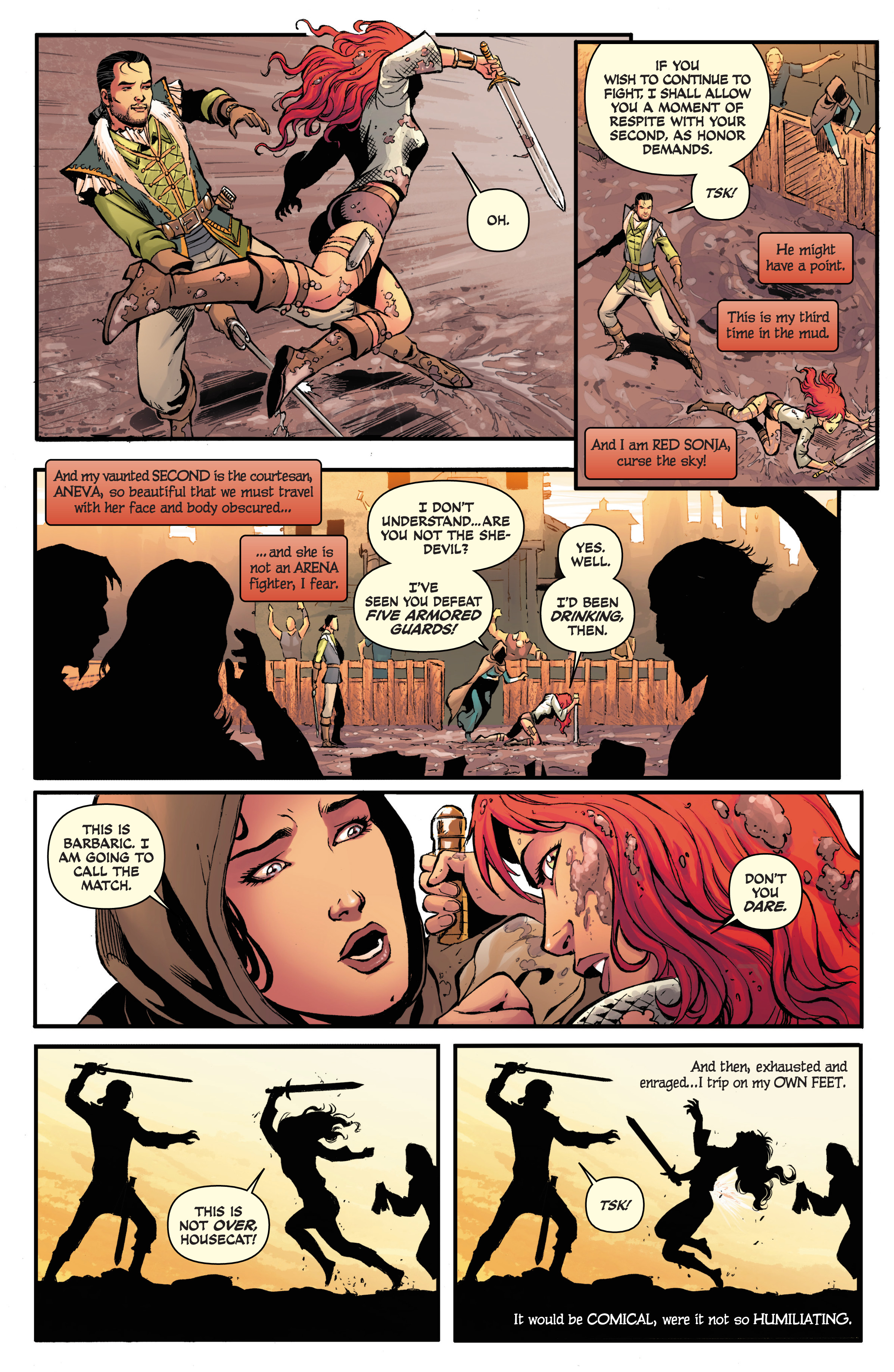 Read online Red Sonja (2013) comic -  Issue # _TPB Complete Gail Simone Red Sonja Omnibus (Part 3) - 24