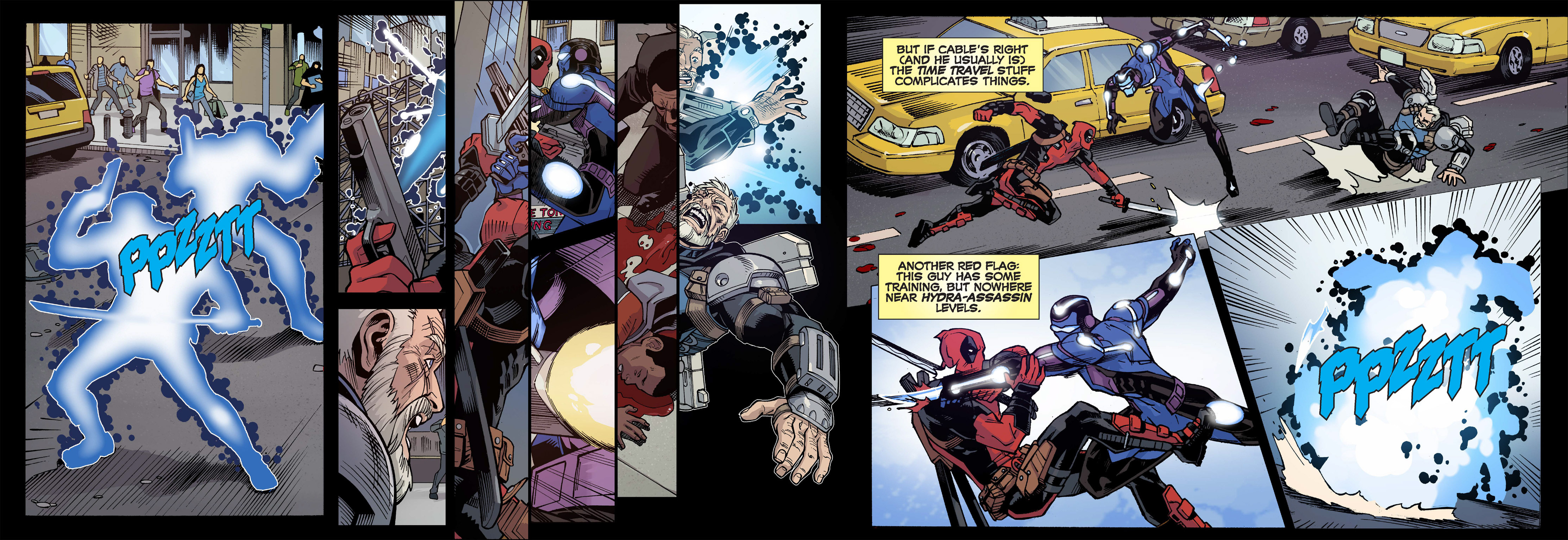 Read online Deadpool & Cable: Split Second Infinite Comic comic -  Issue #3 - 16