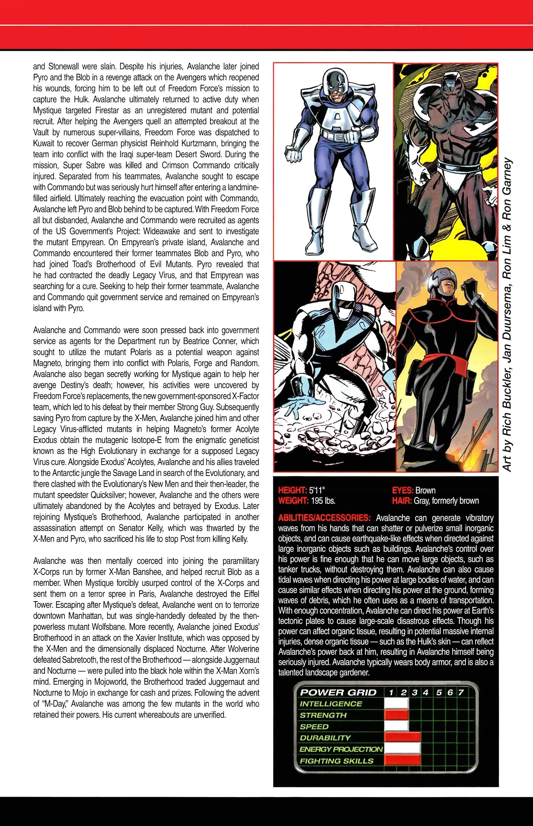 Read online Official Handbook of the Marvel Universe A to Z comic -  Issue # TPB 1 (Part 2) - 22