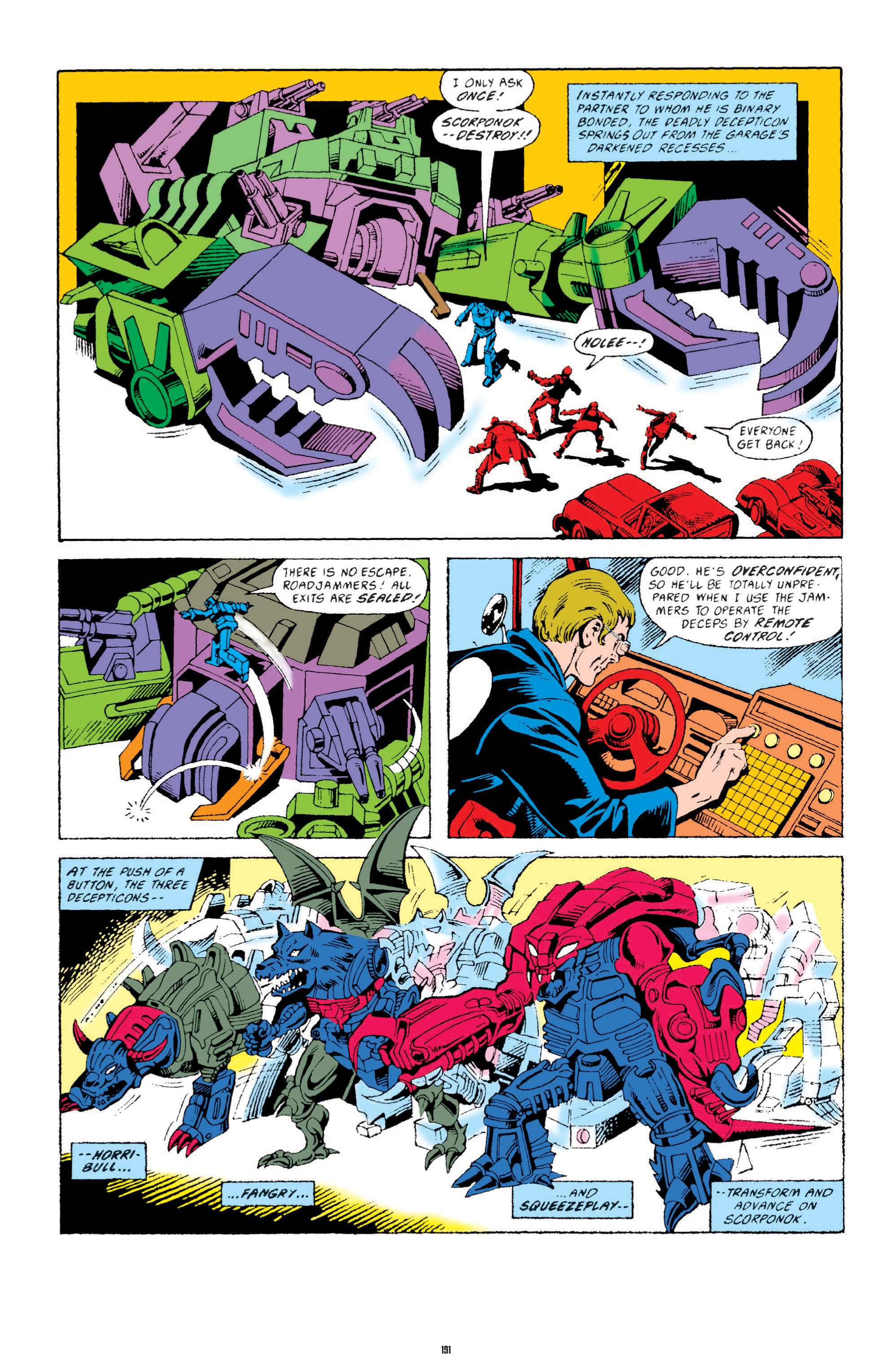 Read online The Transformers Classics comic -  Issue # TPB 4 - 192