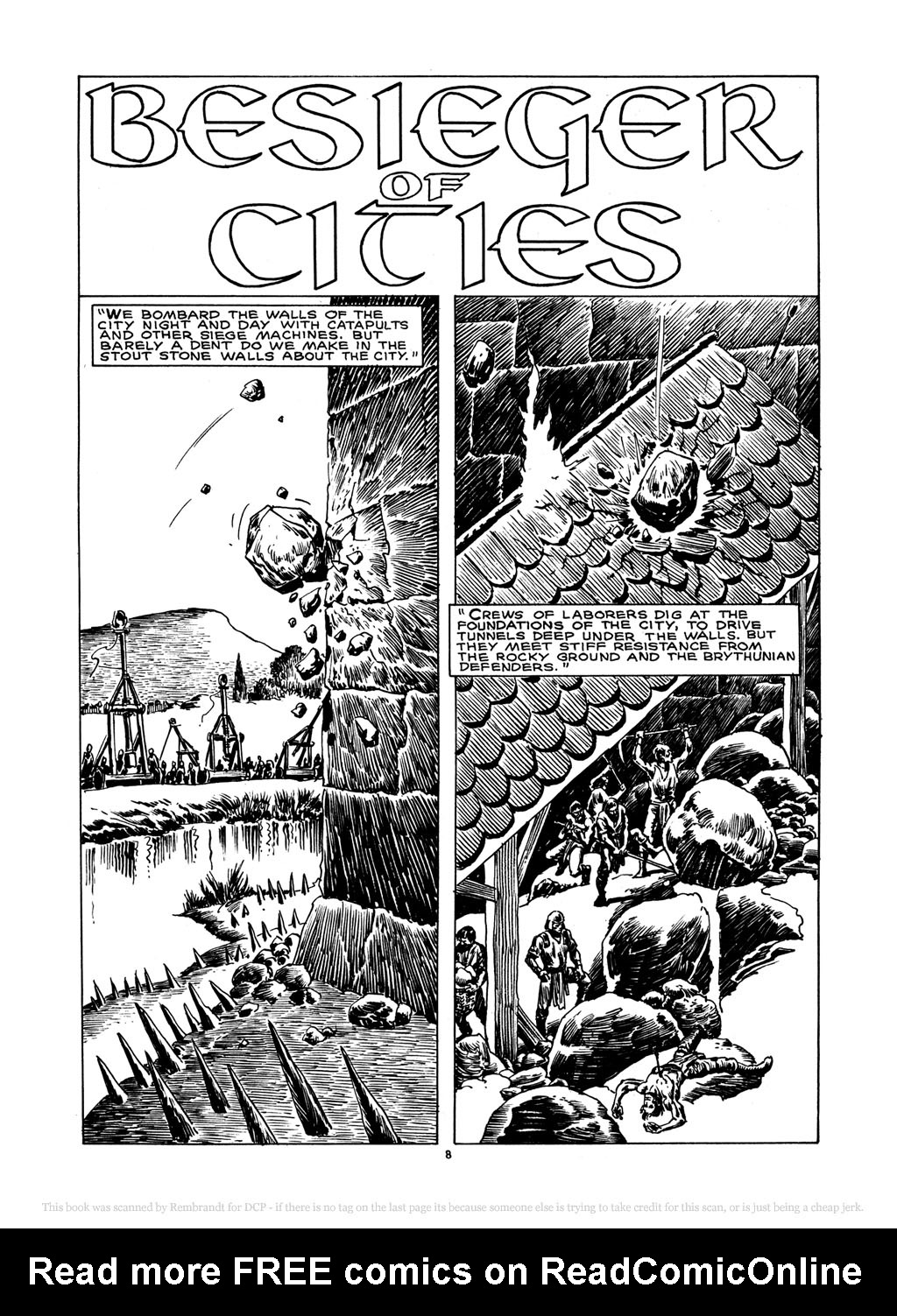 Read online The Savage Sword Of Conan comic -  Issue #148 - 8