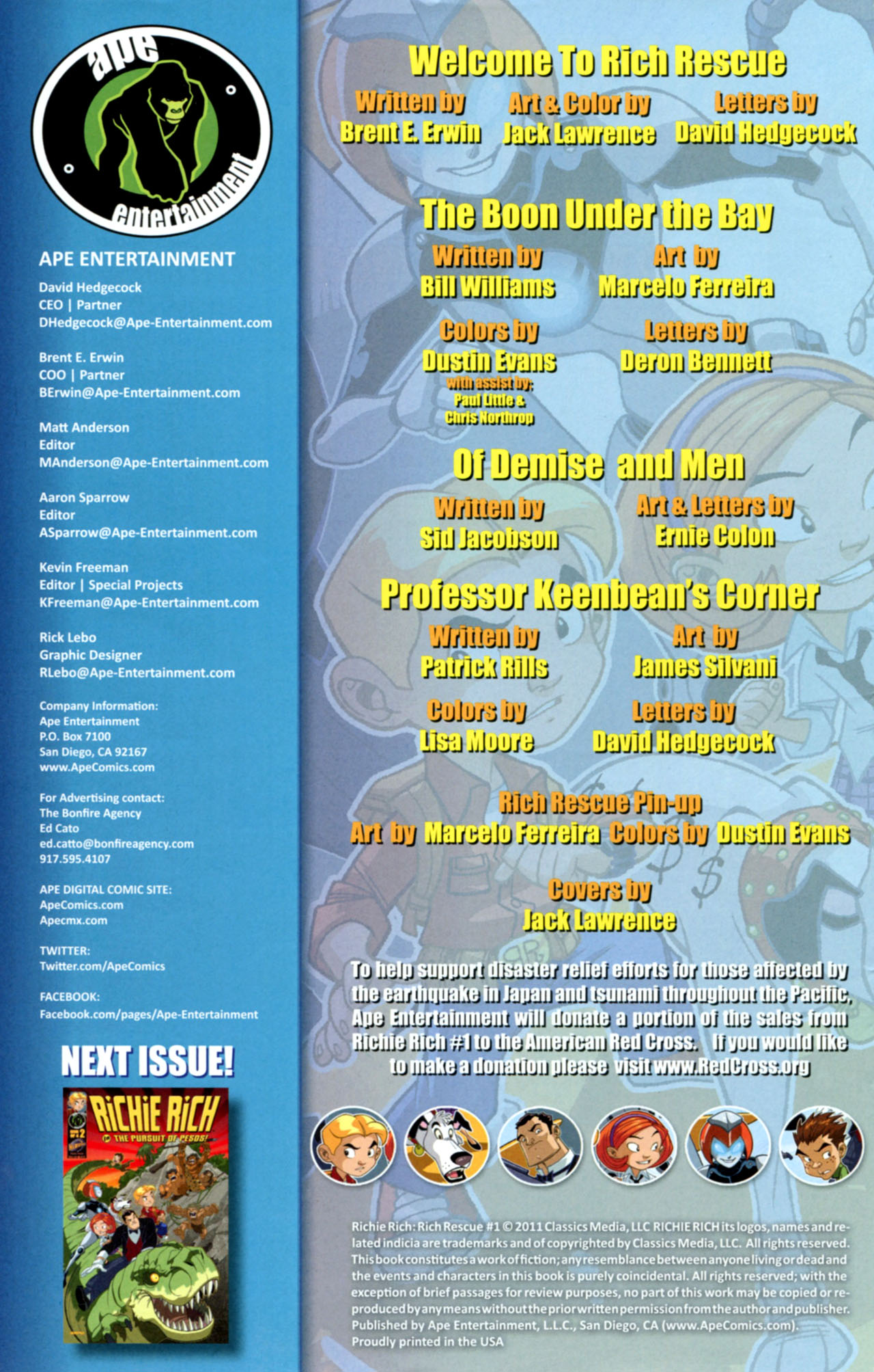 Read online Richie Rich: Rich Rescue comic -  Issue #1 - 2