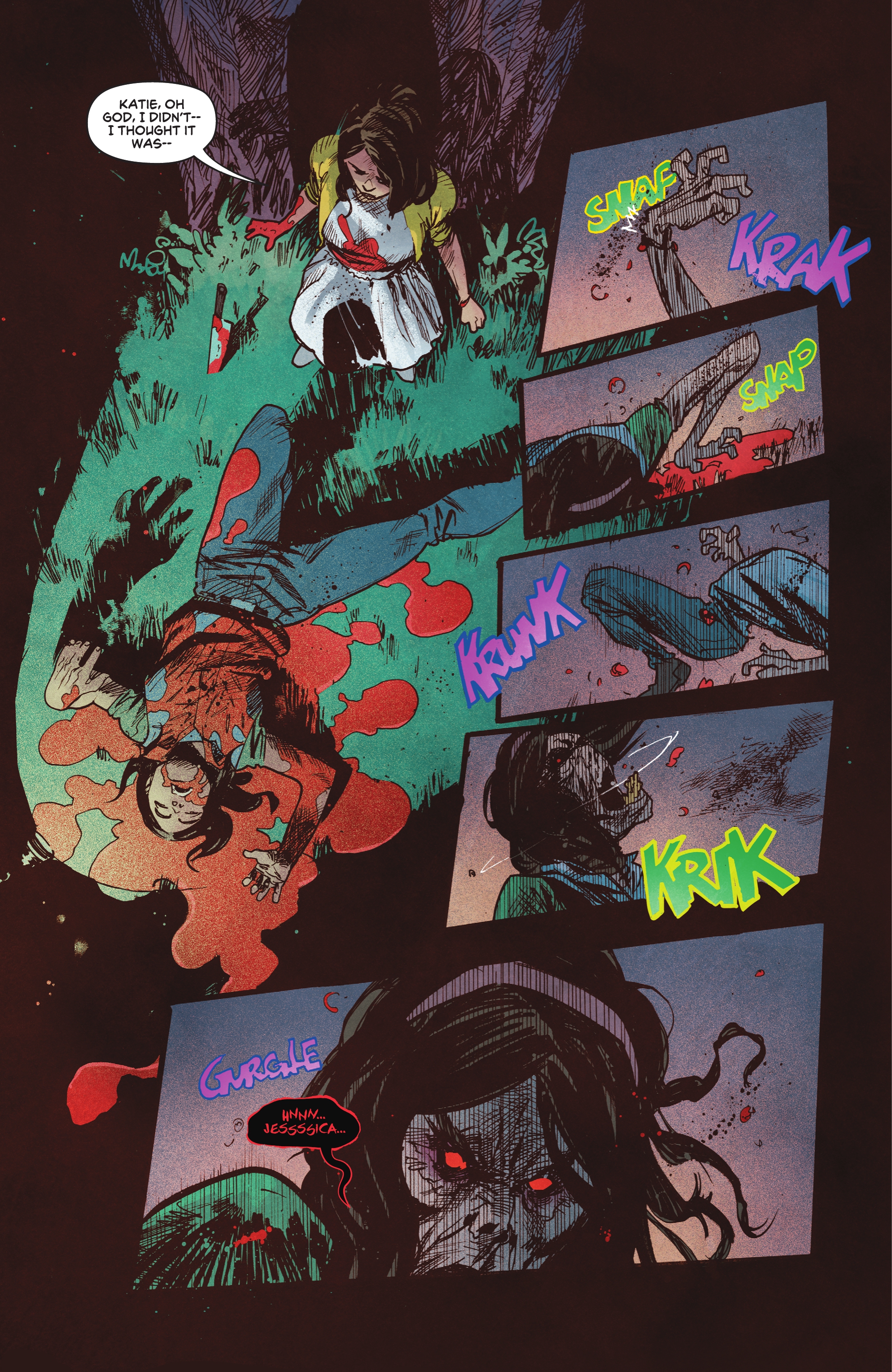 Read online DC Horror Presents: The Conjuring: The Lover comic -  Issue #5 - 3