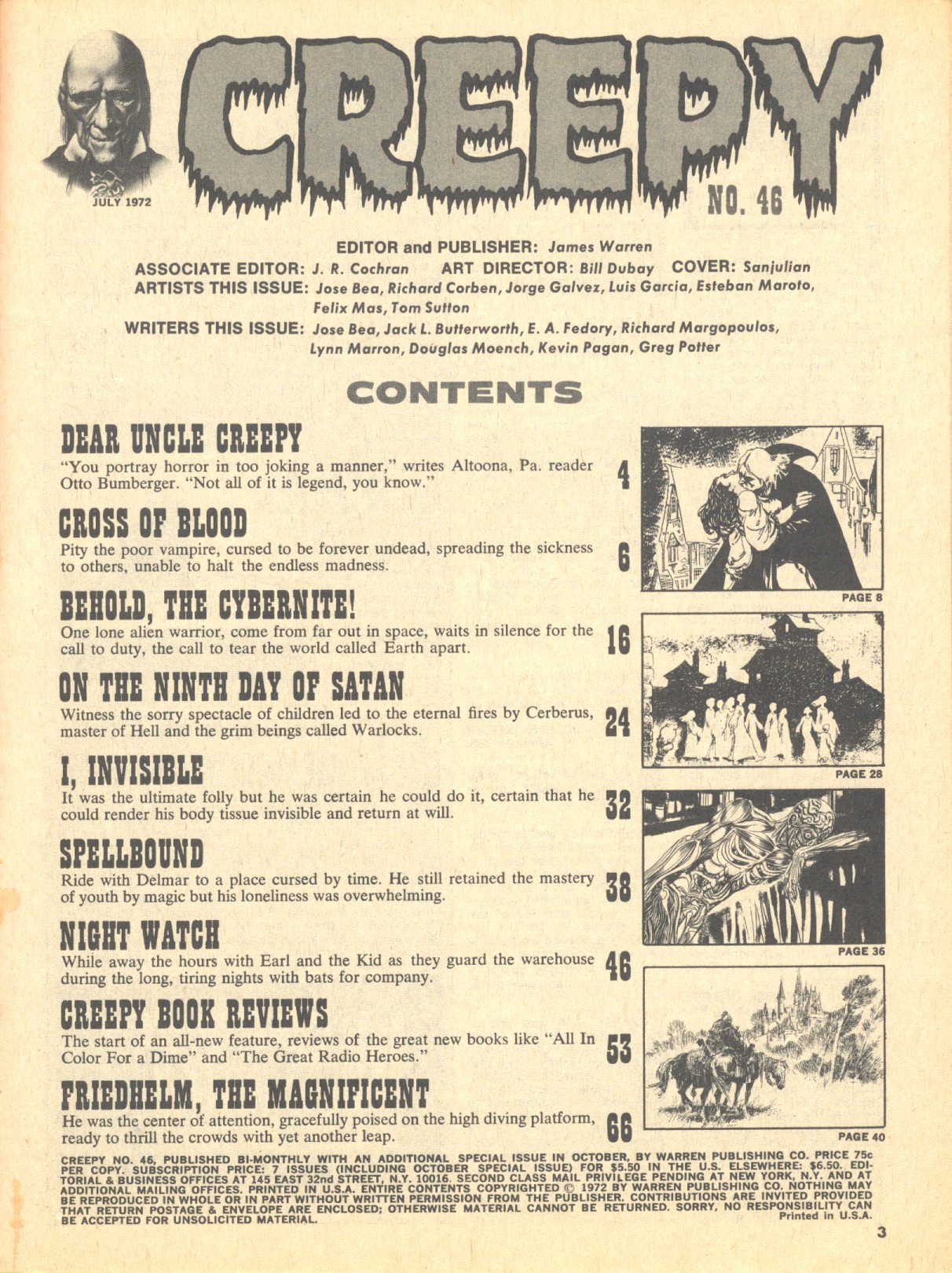 Creepy (1964) Issue #46 #46 - English 3