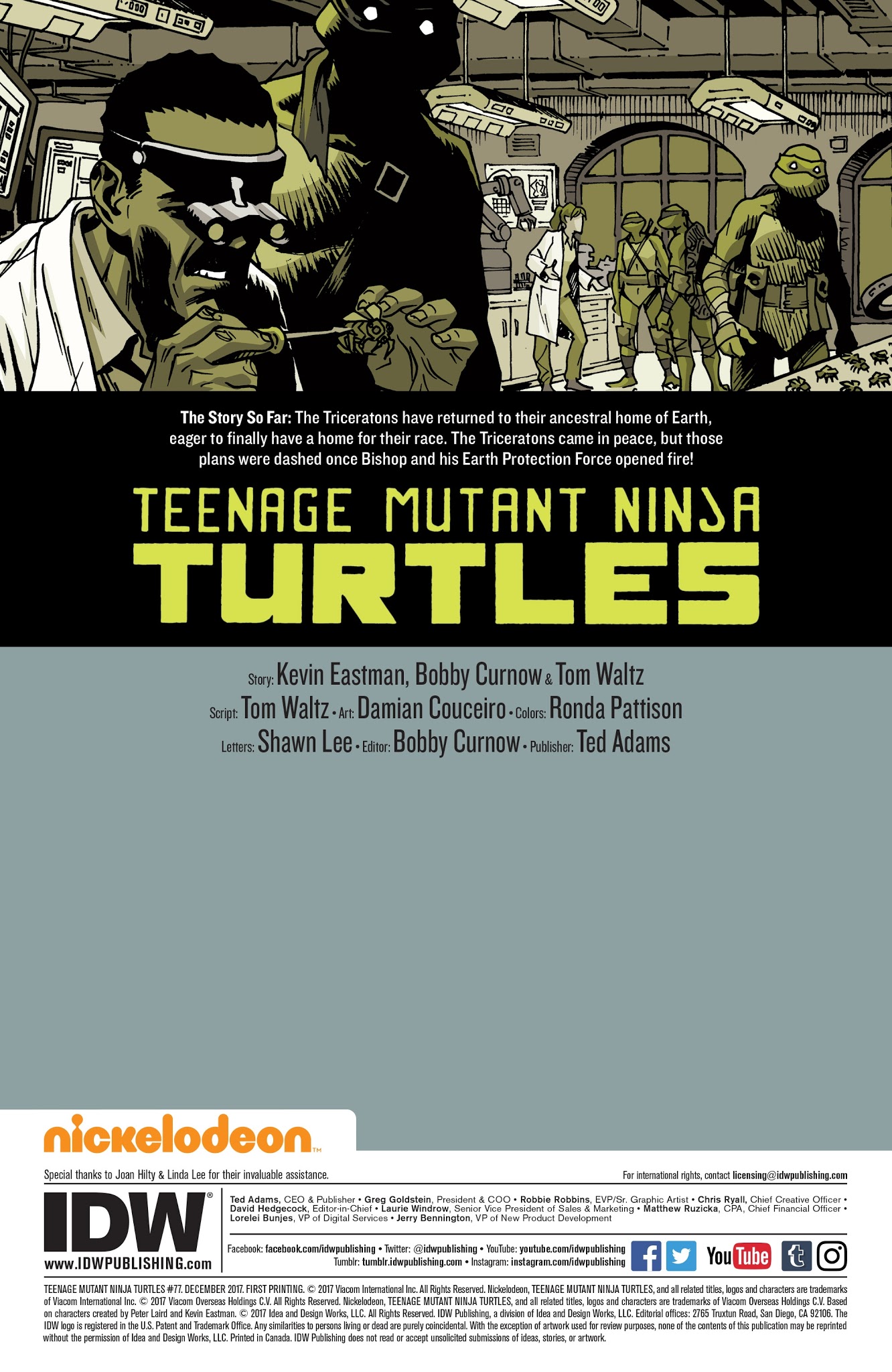 Read online Teenage Mutant Ninja Turtles (2011) comic -  Issue #77 - 2