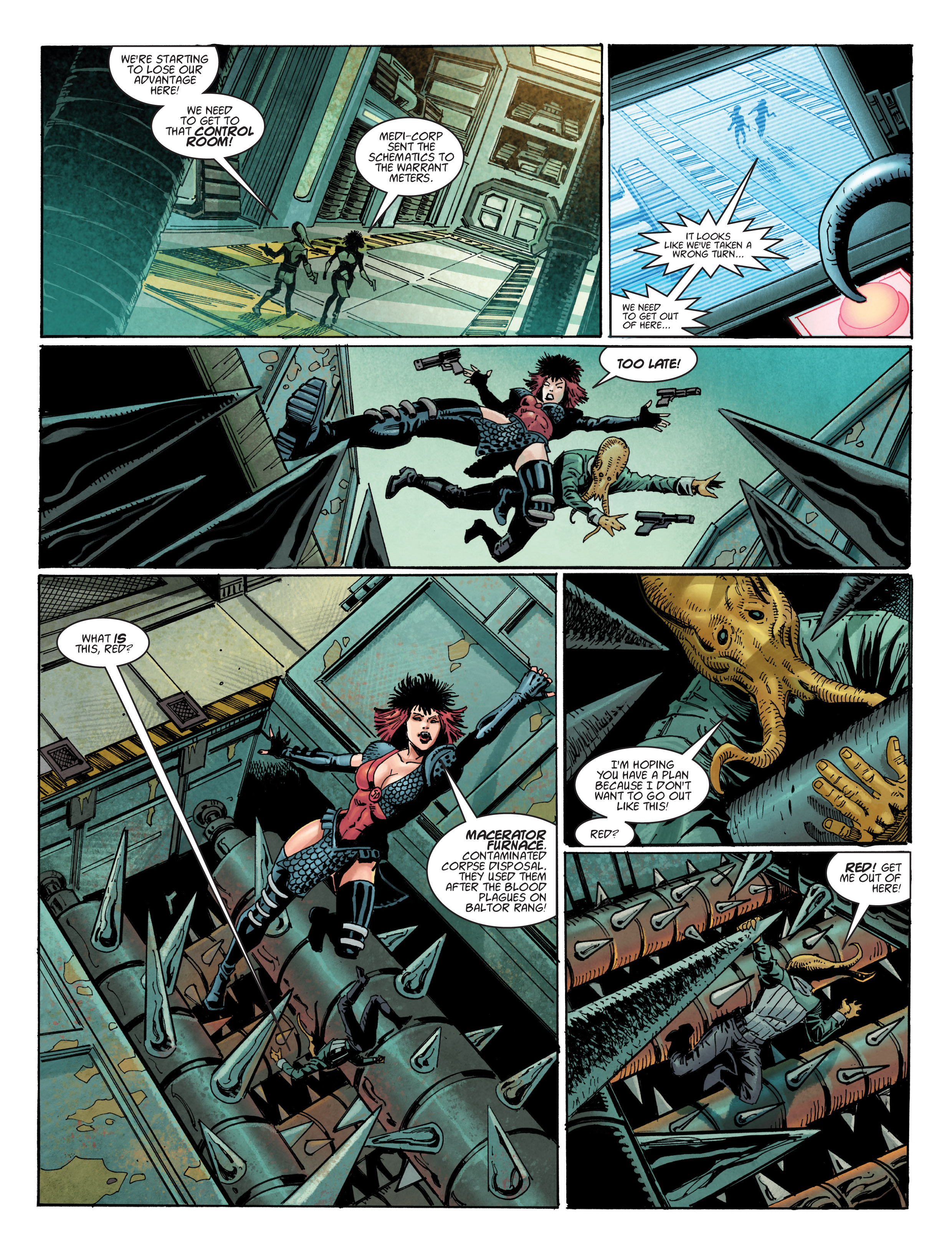 Read online Free Comic Book Day 2014 comic -  Issue # 2000 AD - 38