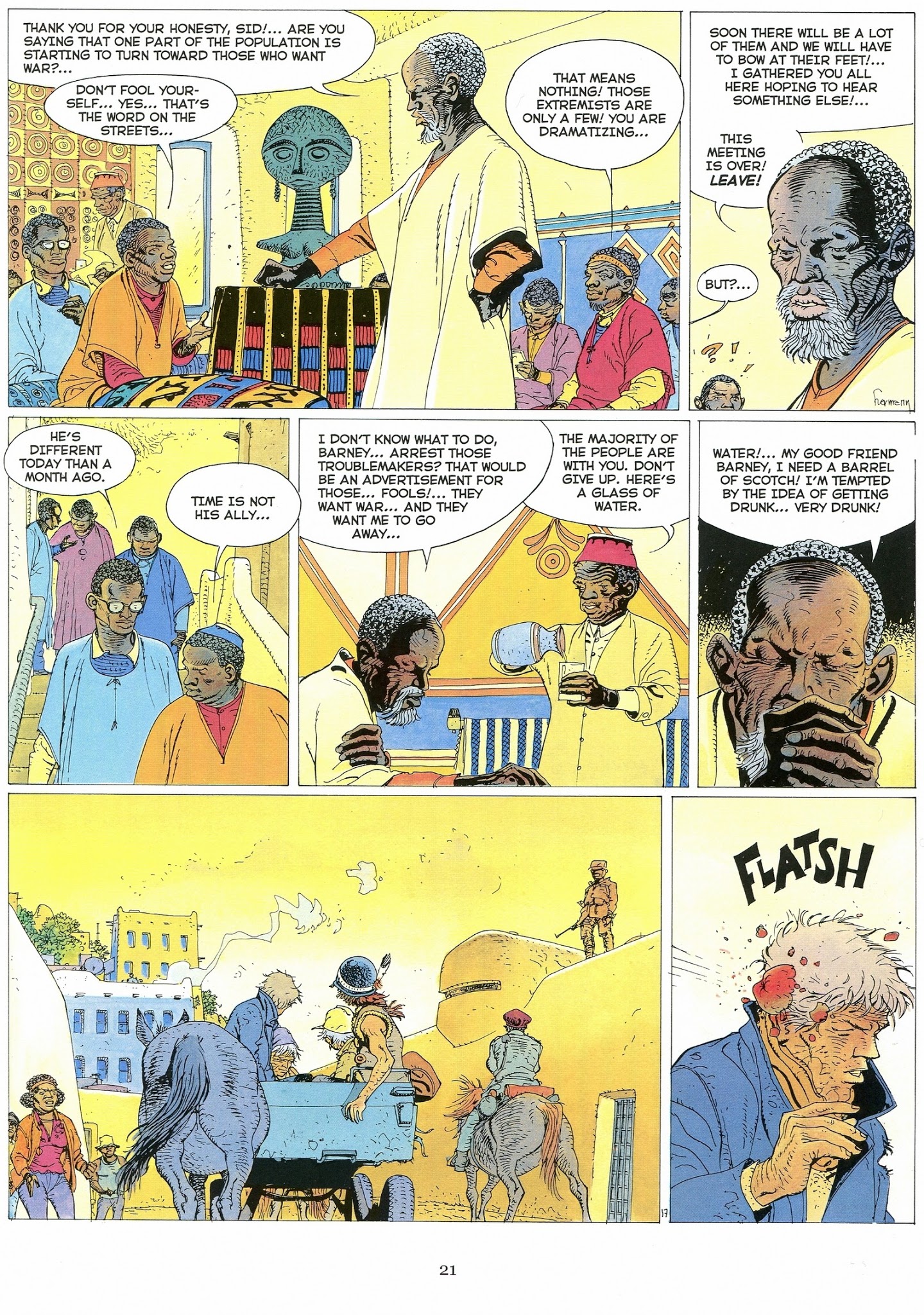 Read online Jeremiah by Hermann comic -  Issue # TPB 3 - 22