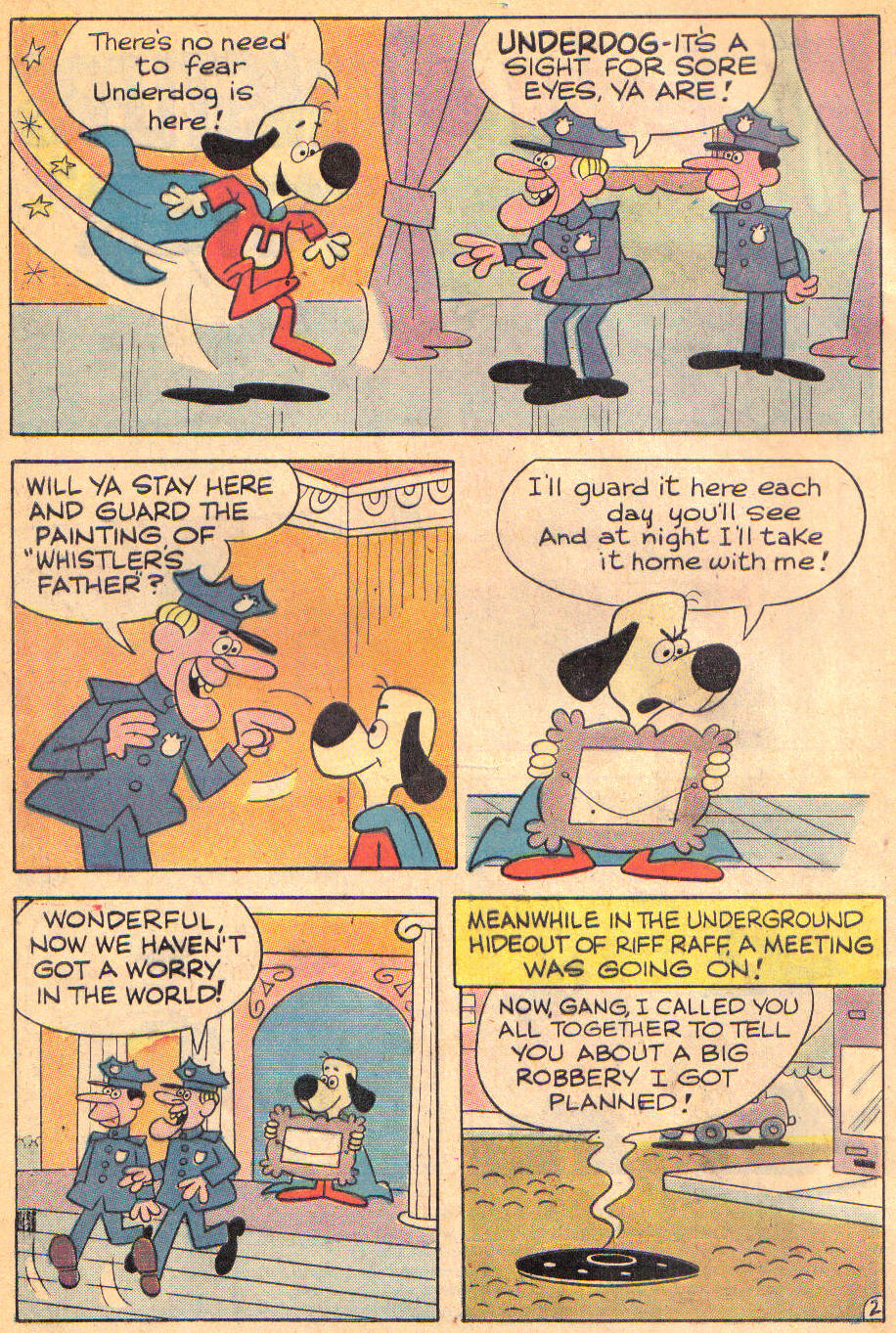Read online Underdog (1970) comic -  Issue #3 - 4