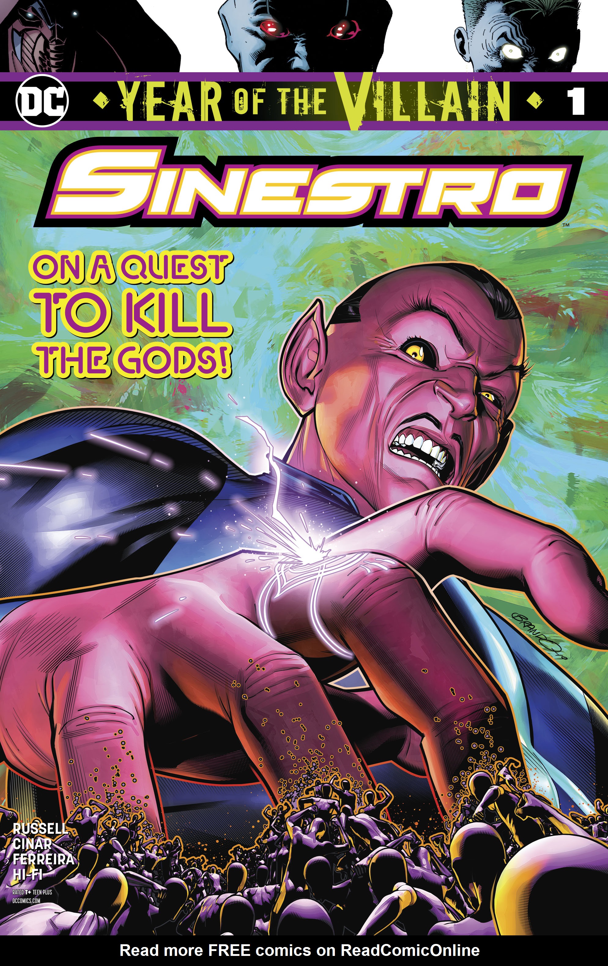 Read online Sinestro: Year of the Villain comic -  Issue # Full - 1