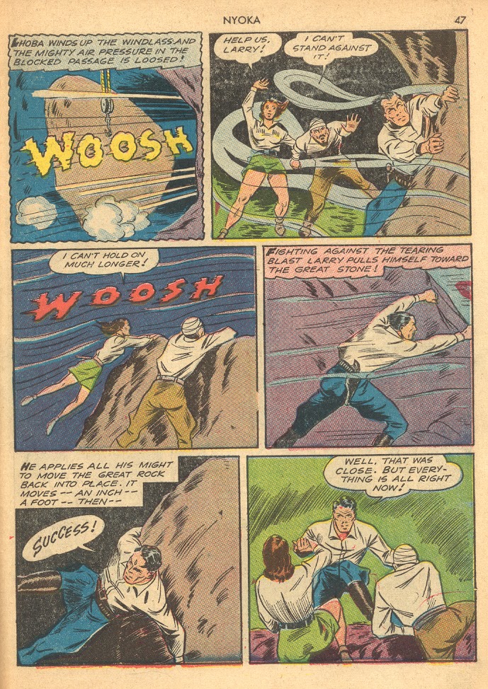 Read online Jungle Girl (1942) comic -  Issue #1 - 47