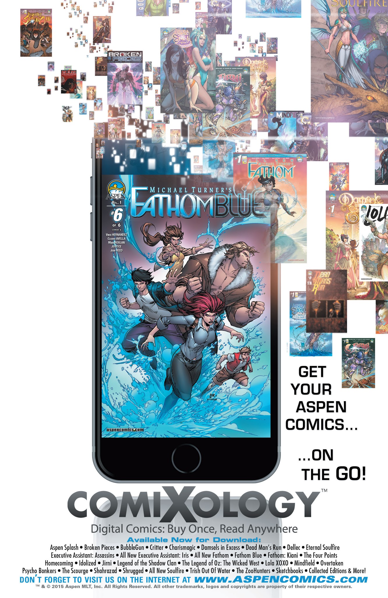 Read online Fathom Blue comic -  Issue #6 - 23