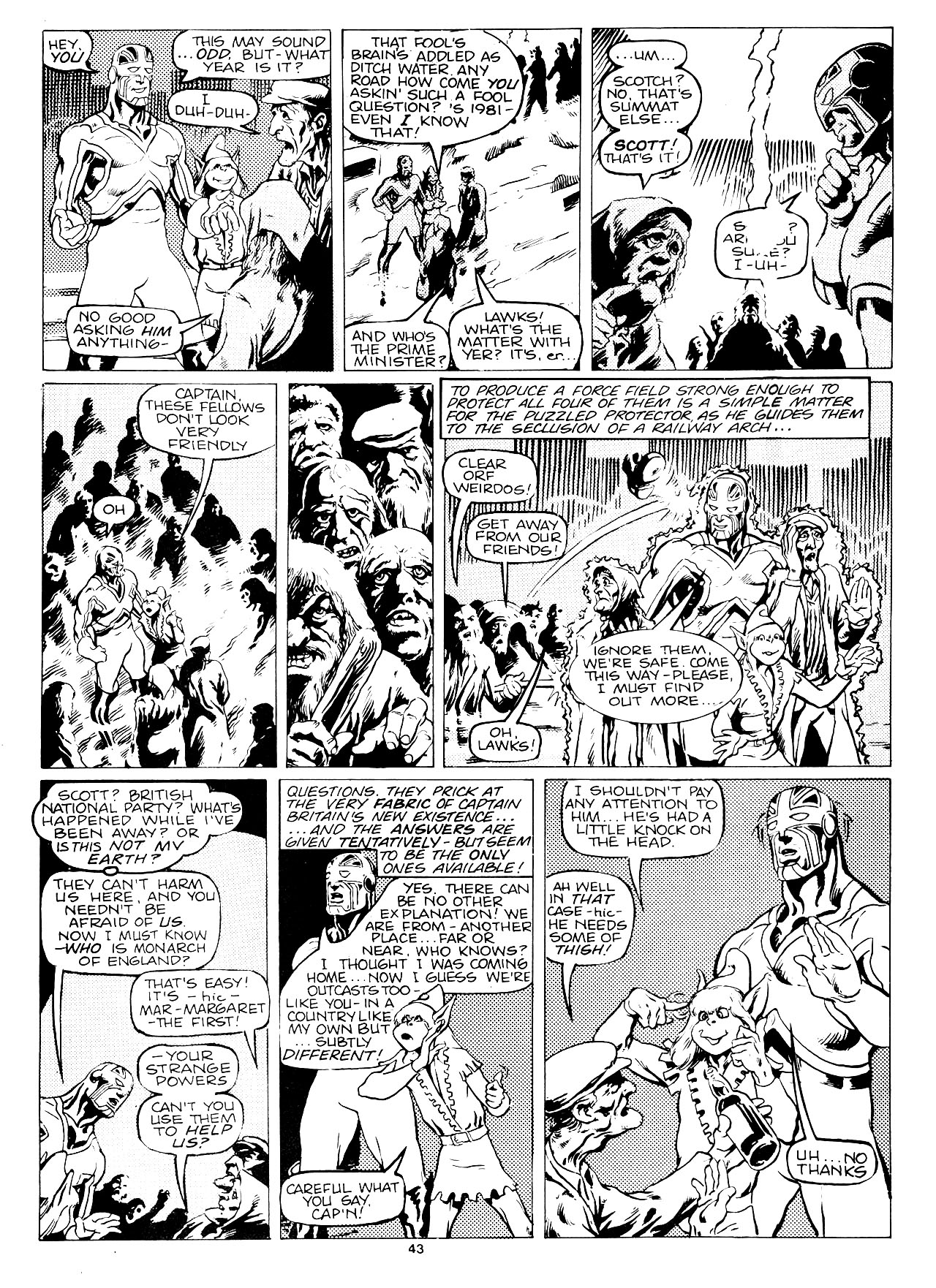 Read online Marvel Super-Heroes (1979) comic -  Issue #378 - 43