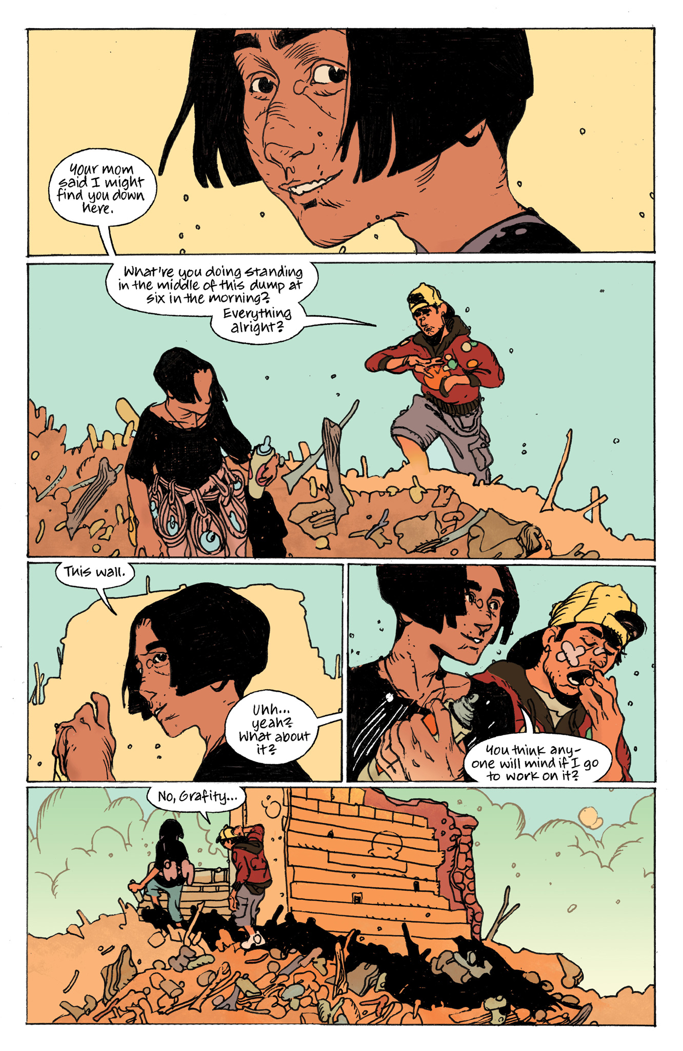 Read online Grafity’s Wall comic -  Issue # TPB - 41