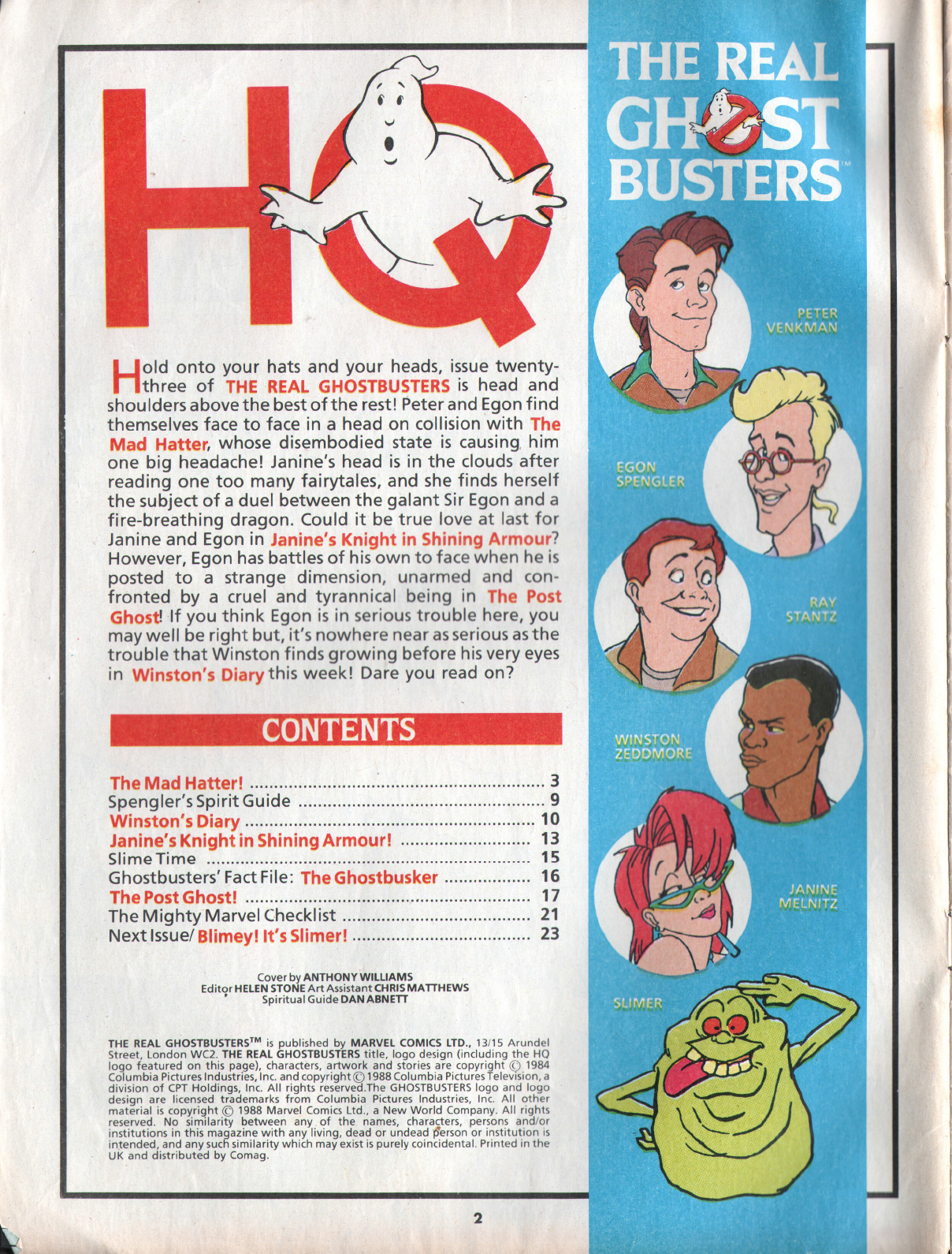 Read online The Real Ghostbusters comic -  Issue #23 - 2