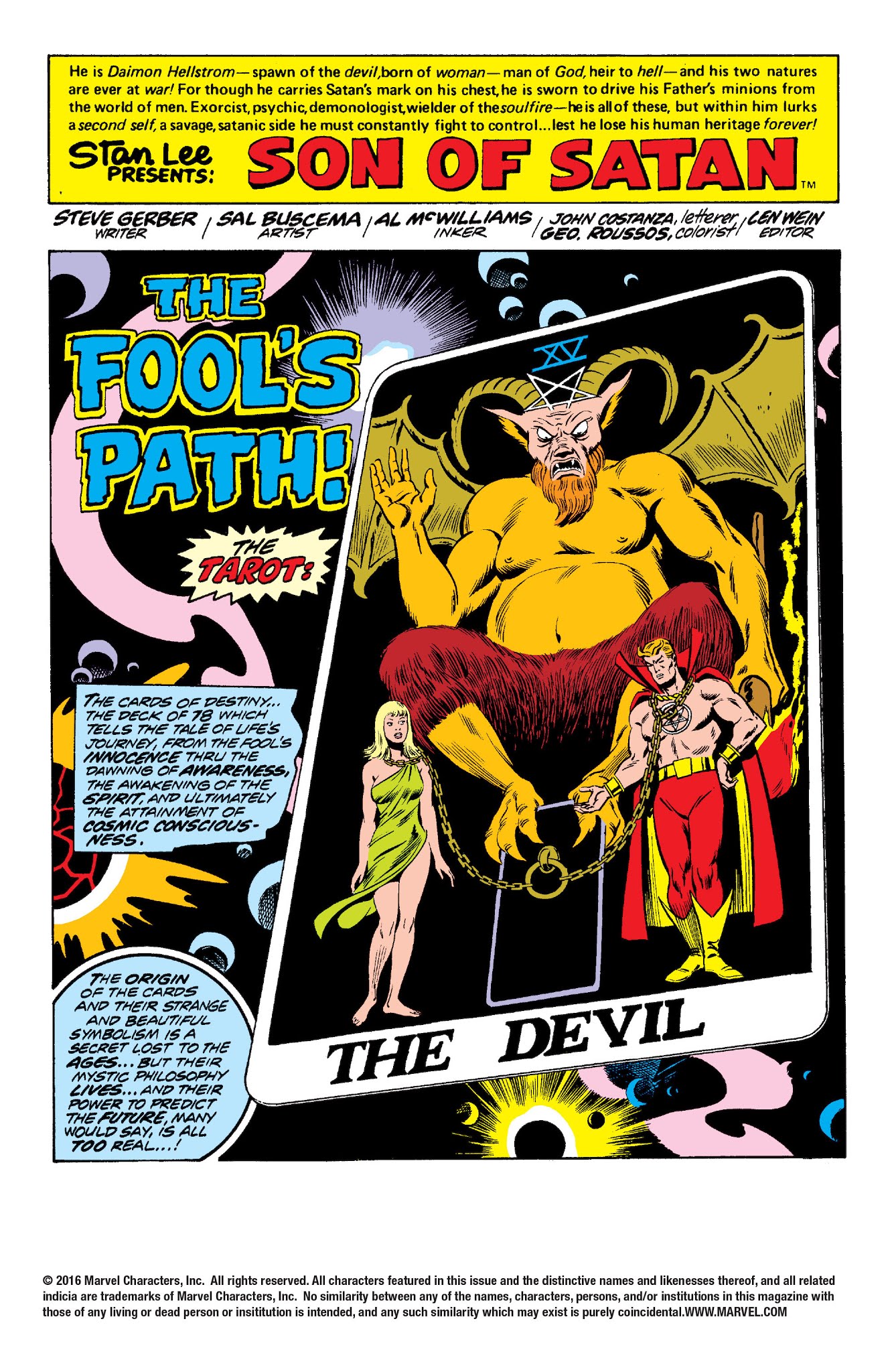Read online Son of Satan Classic comic -  Issue # TPB (Part 2) - 100