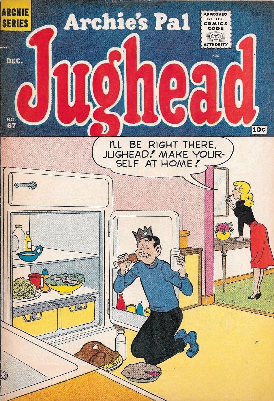 Read online Archie's Pal Jughead comic -  Issue #67 - 1