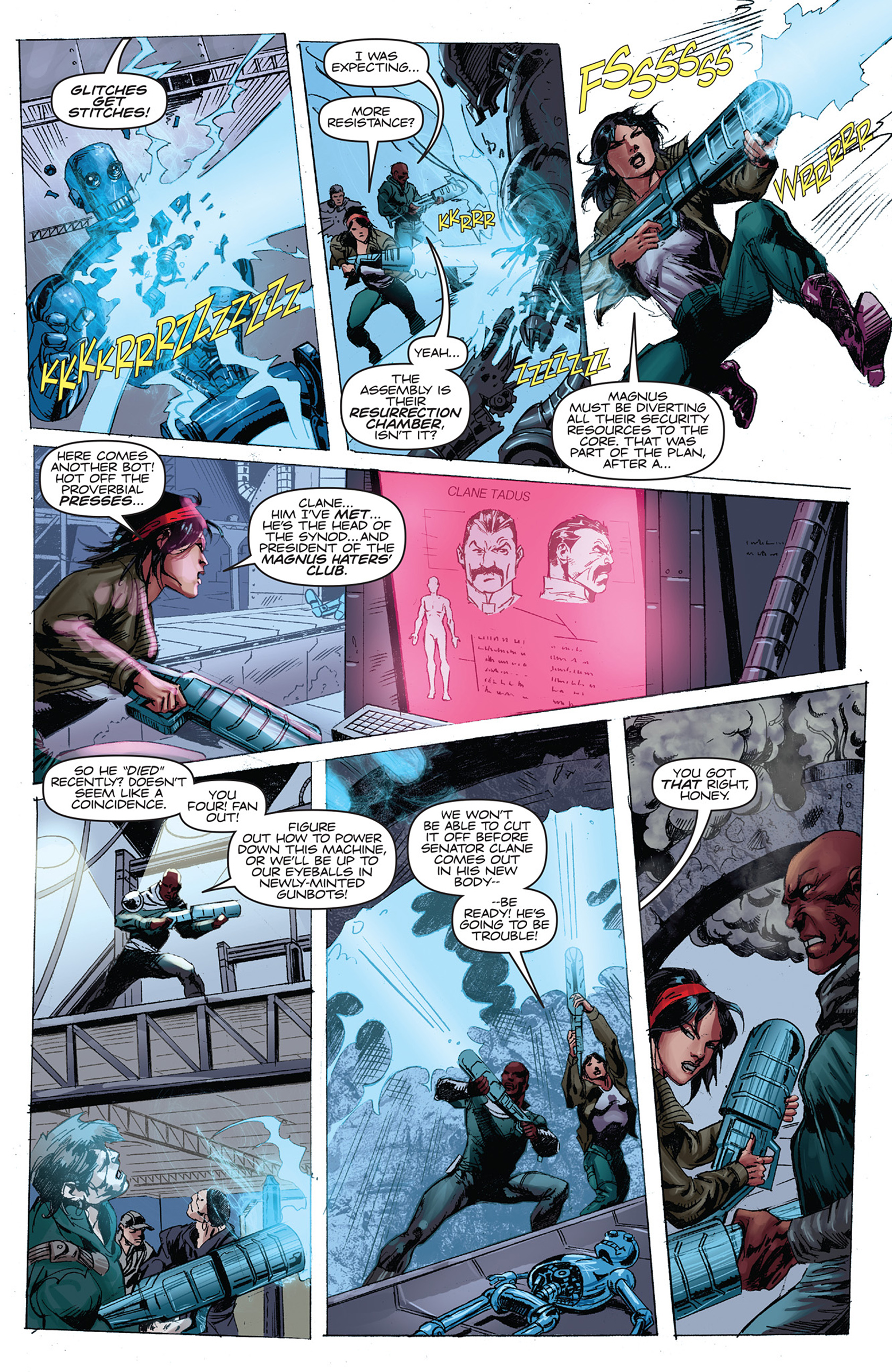 Read online Magnus Robot Fighter (2014) comic -  Issue #10 - 13