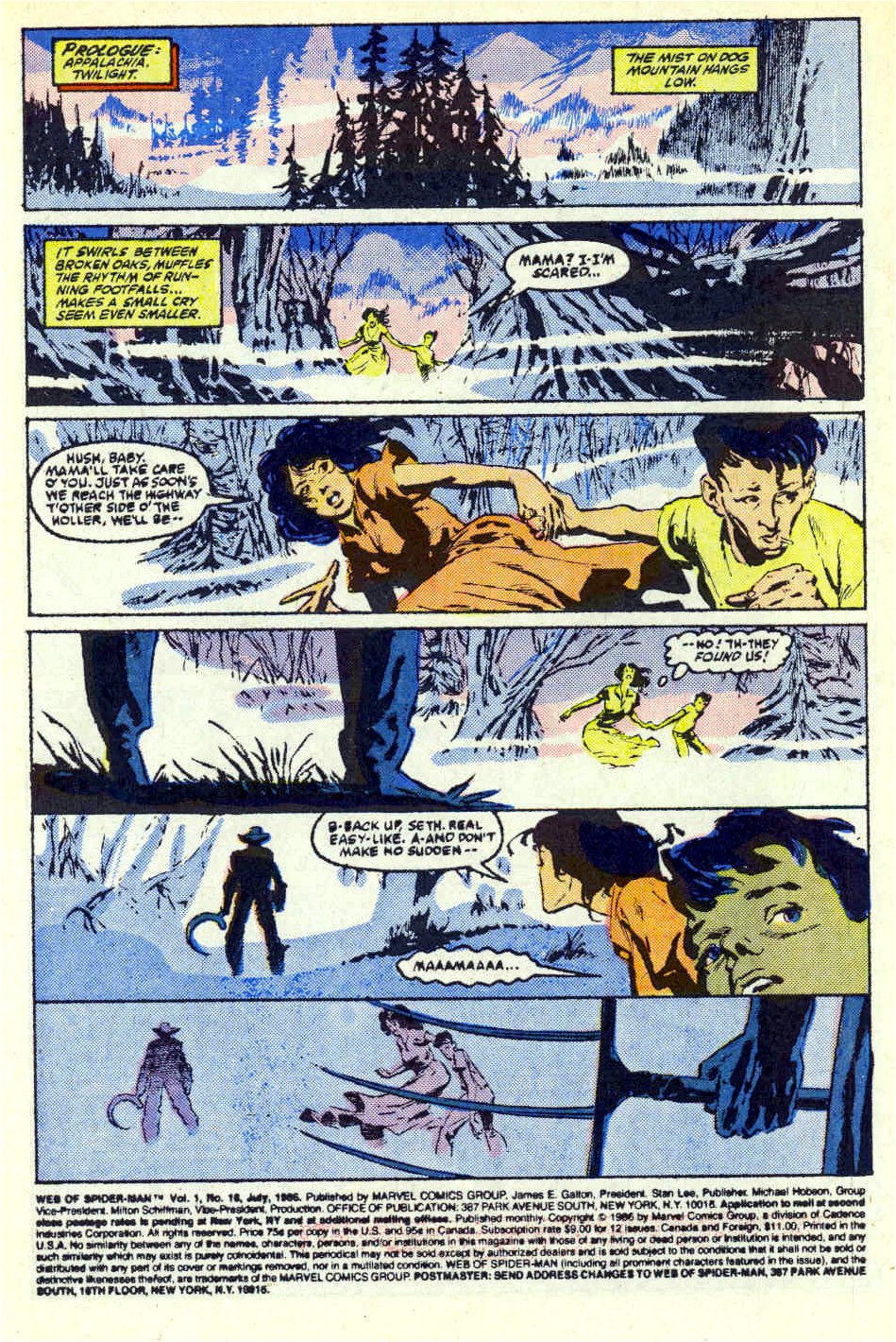 Read online Web of Spider-Man (1985) comic -  Issue #16 - 2