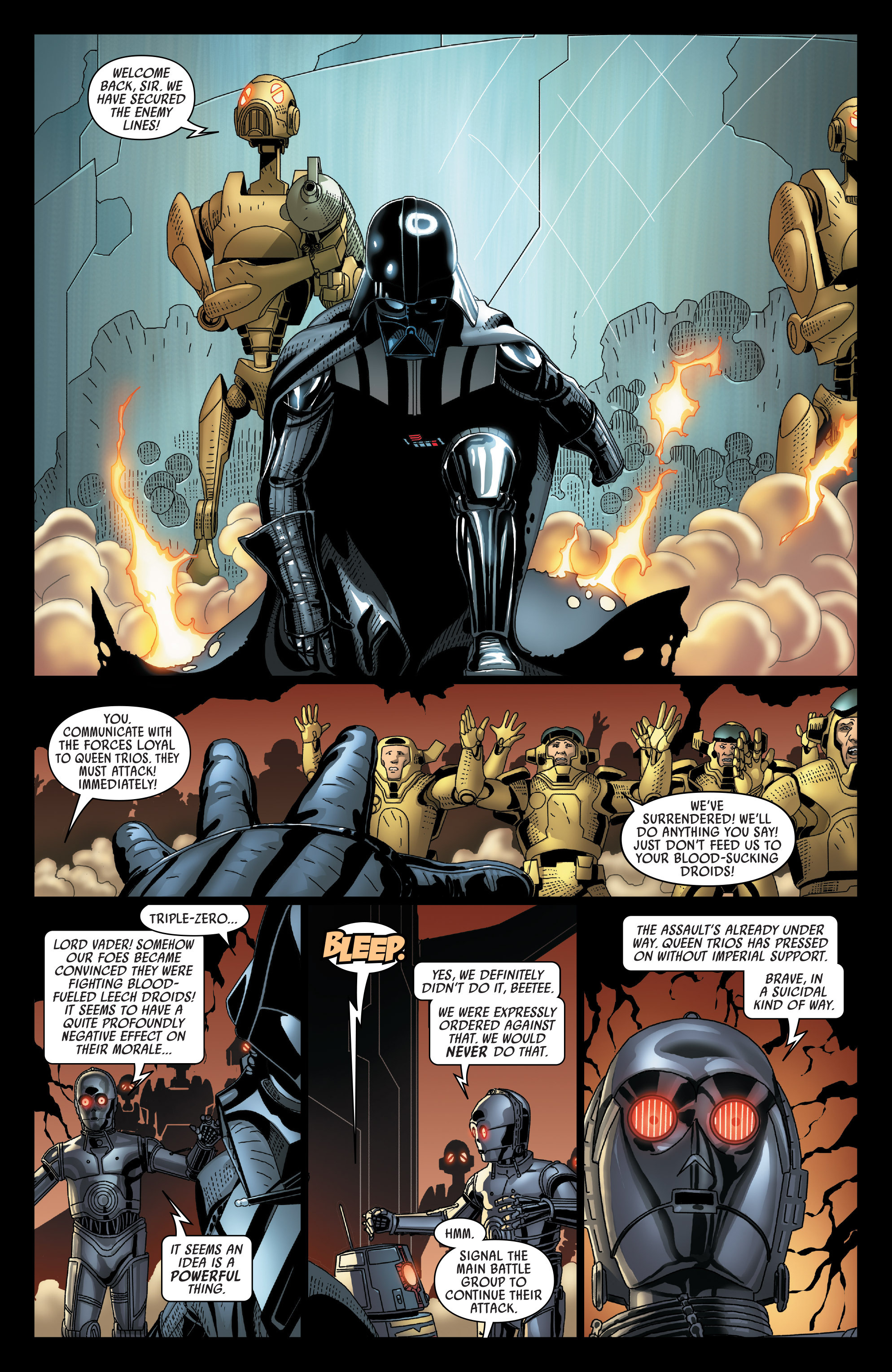 Read online Darth Vader comic -  Issue #19 - 10