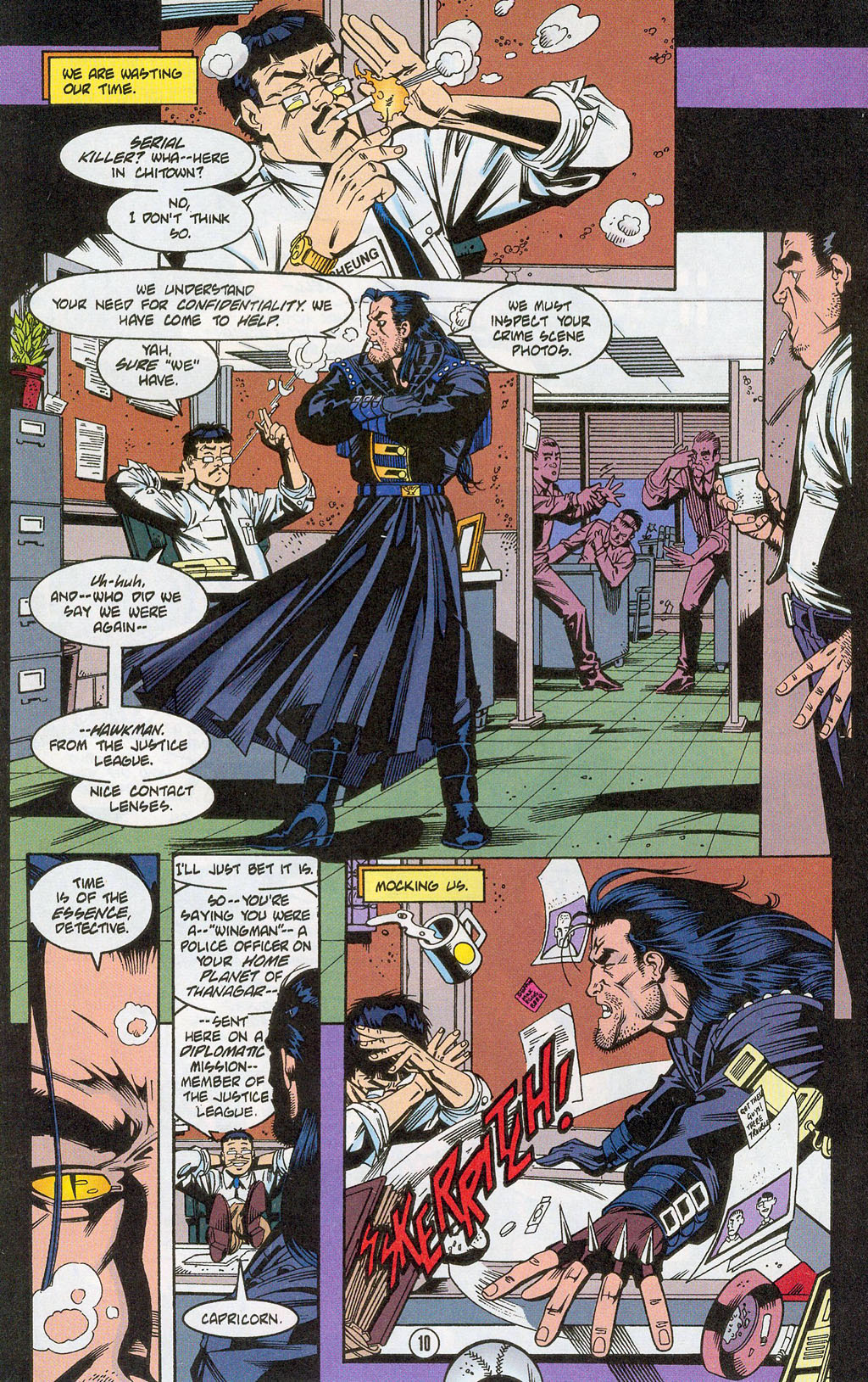 Hawkman (1993) Issue #31 #34 - English 11