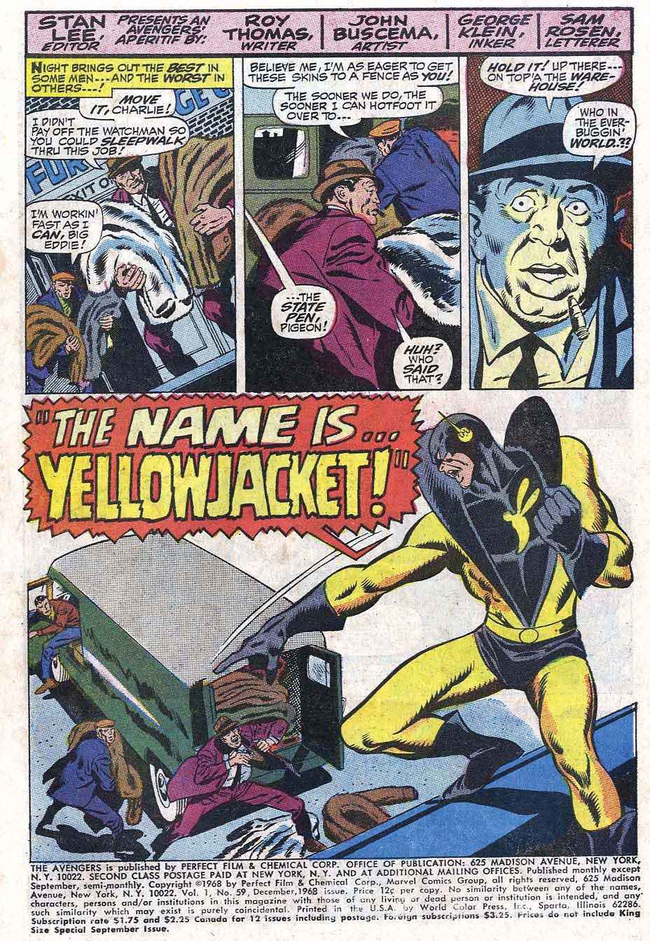 The Avengers (1963) issue 59 - Page 3